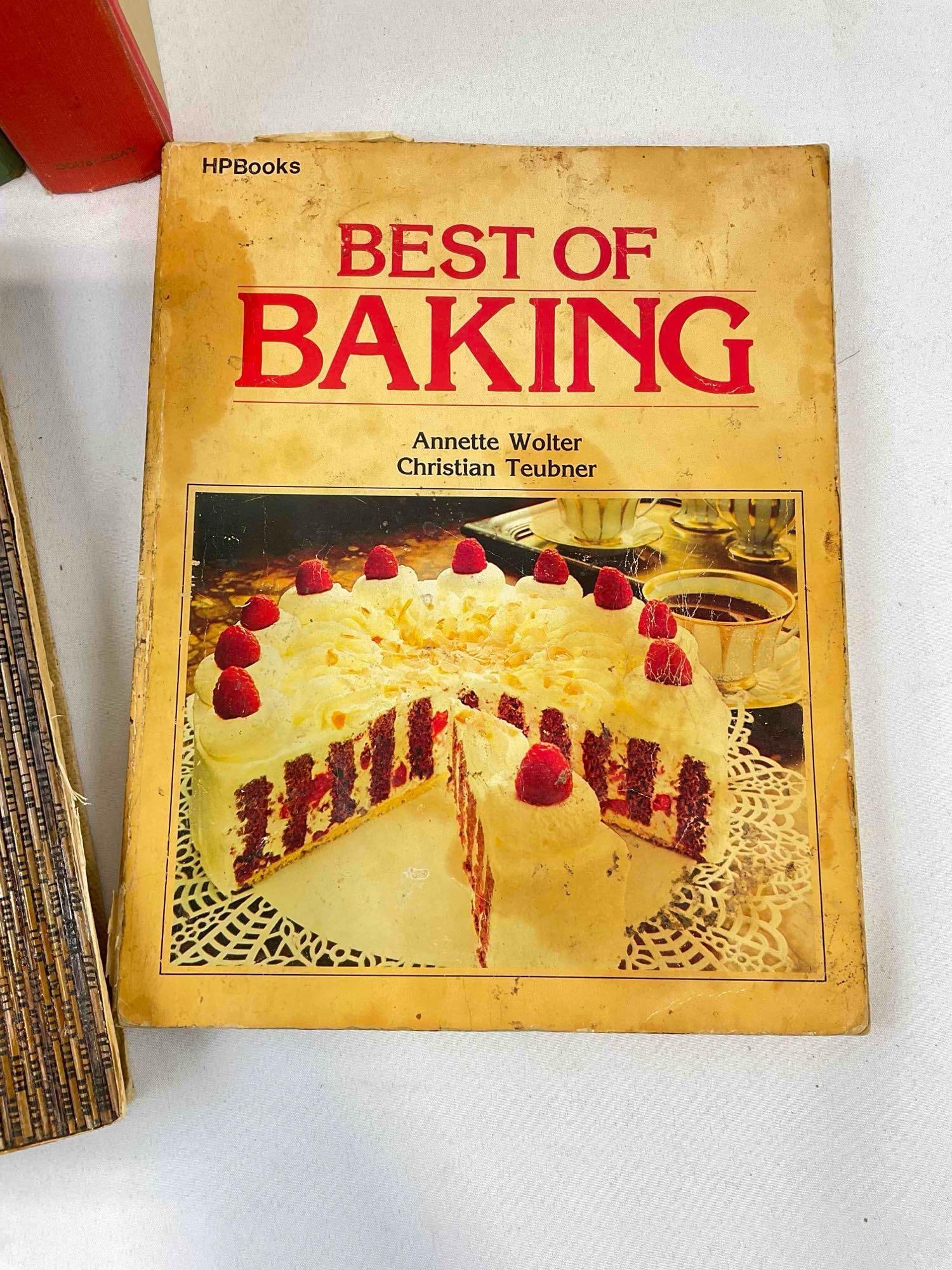 9 pcs Vintage Book Collection, incl. 8x Cookbooks & 1x Photo Album. Fair Condition. See pics. - 5