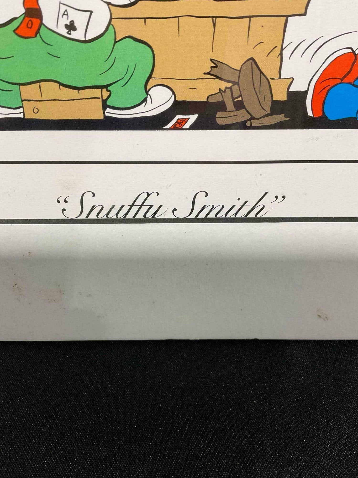 Vintage Unframed Comic Strip Print "Snuffy Smith" by Fred Lasswell Ltd. Ed. 60/2500, w/ COA. - 3