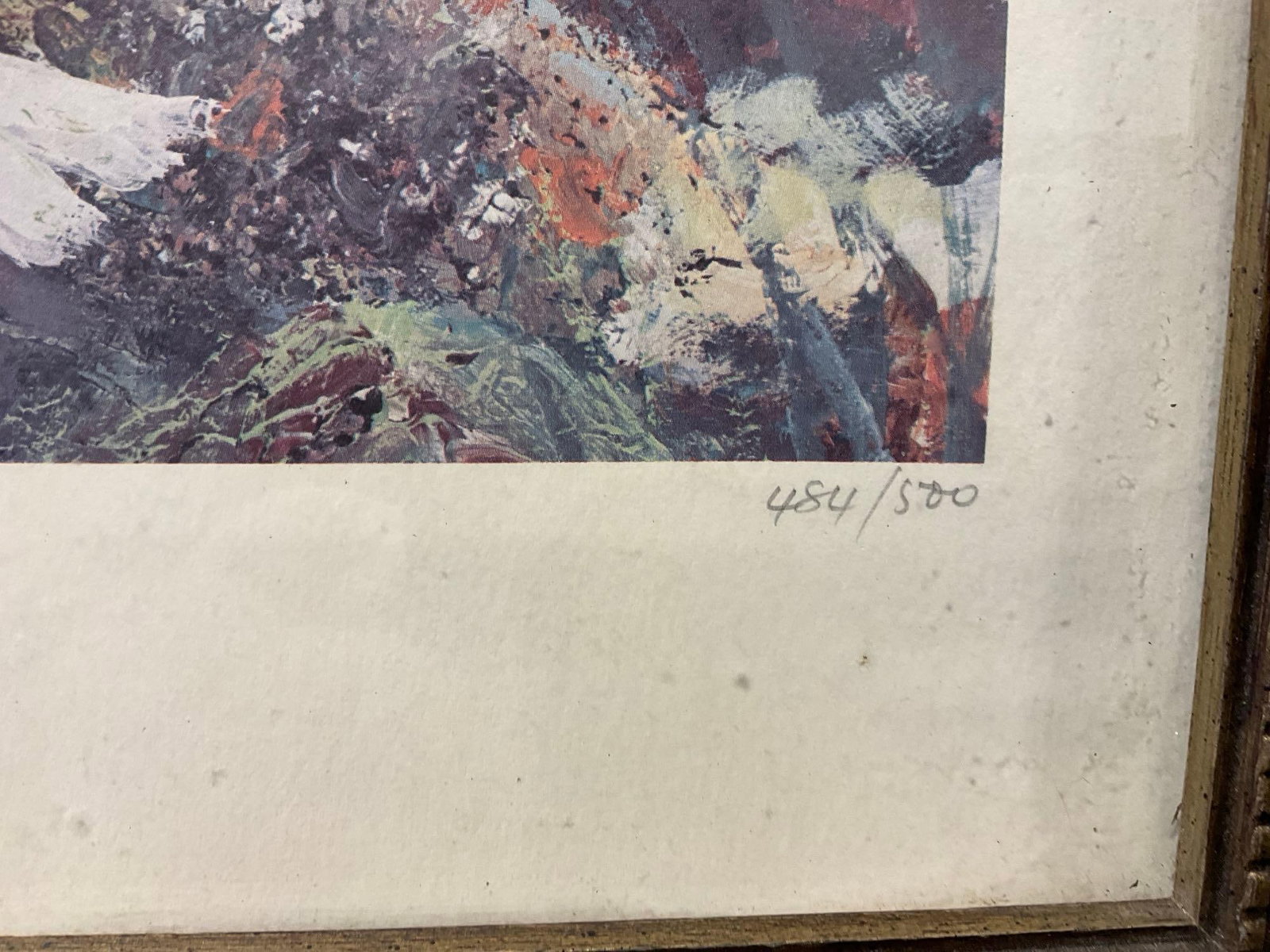 Framed Signed & #d 484/520 Litho w/Remarque, titled Oncoming Storm! by A. Lyall Lush, 17x23 inch - 5
