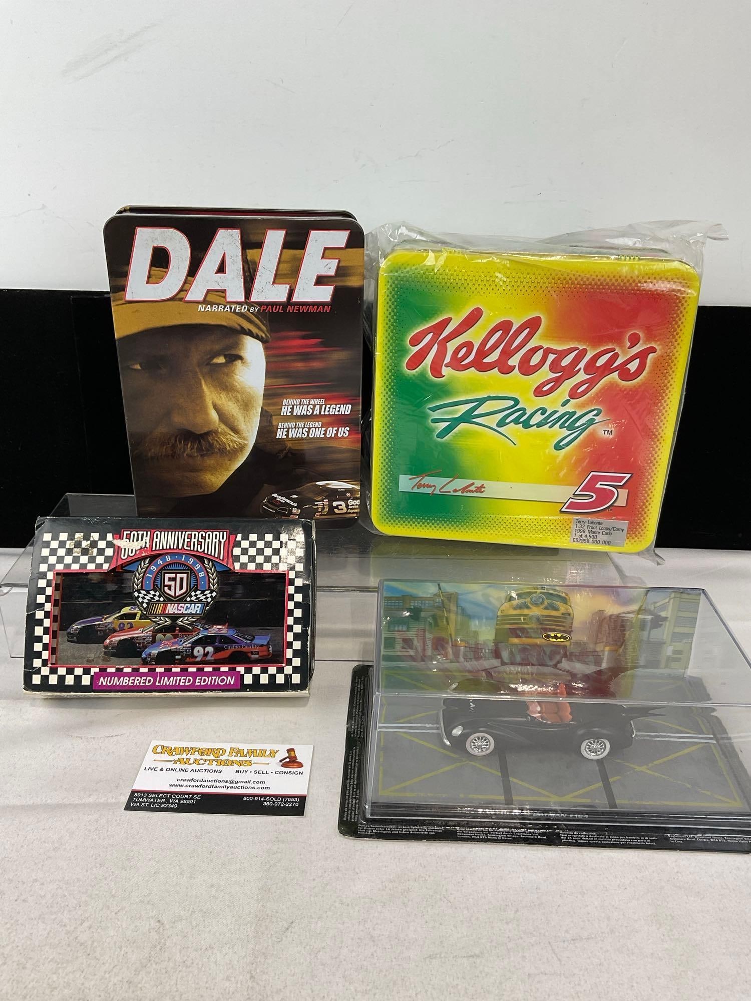 Dale DVD set, Kelloggs Racing Terry Labonte #5 1:32 Scale Diecast Car, 50th Anni. Nascar Cards, &... (1 of 6)