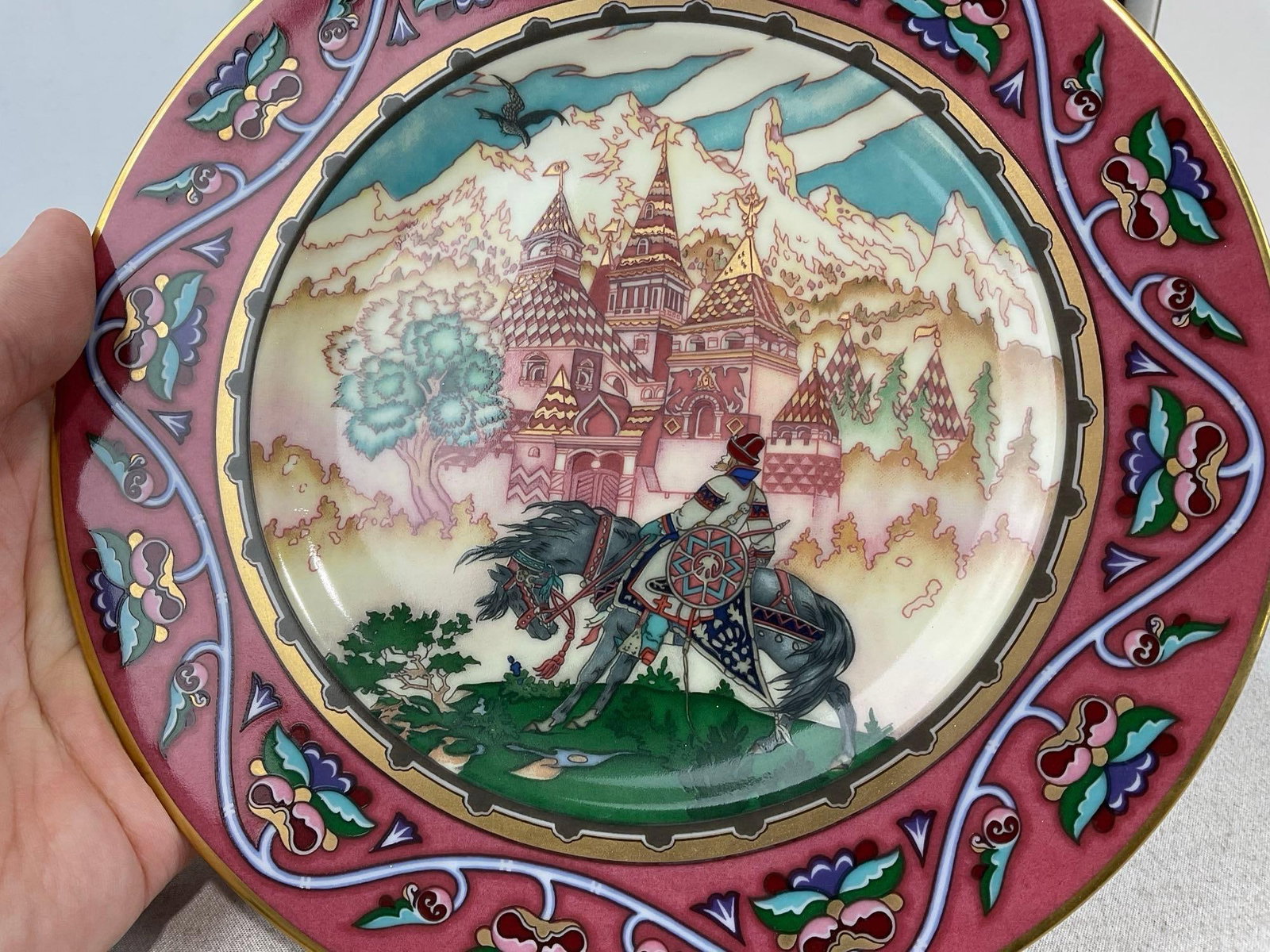 Heinrich Germany Villeroy & Boch Collectible Plate, NIB w/COA, The Russian Fairy Tales - 3