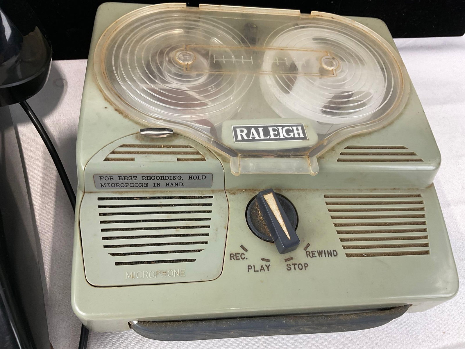 Vintage Mayfair 4 Transistor Reel to Reel Tape Recorder model 420, & Bell Western Electric Teleph... - 2