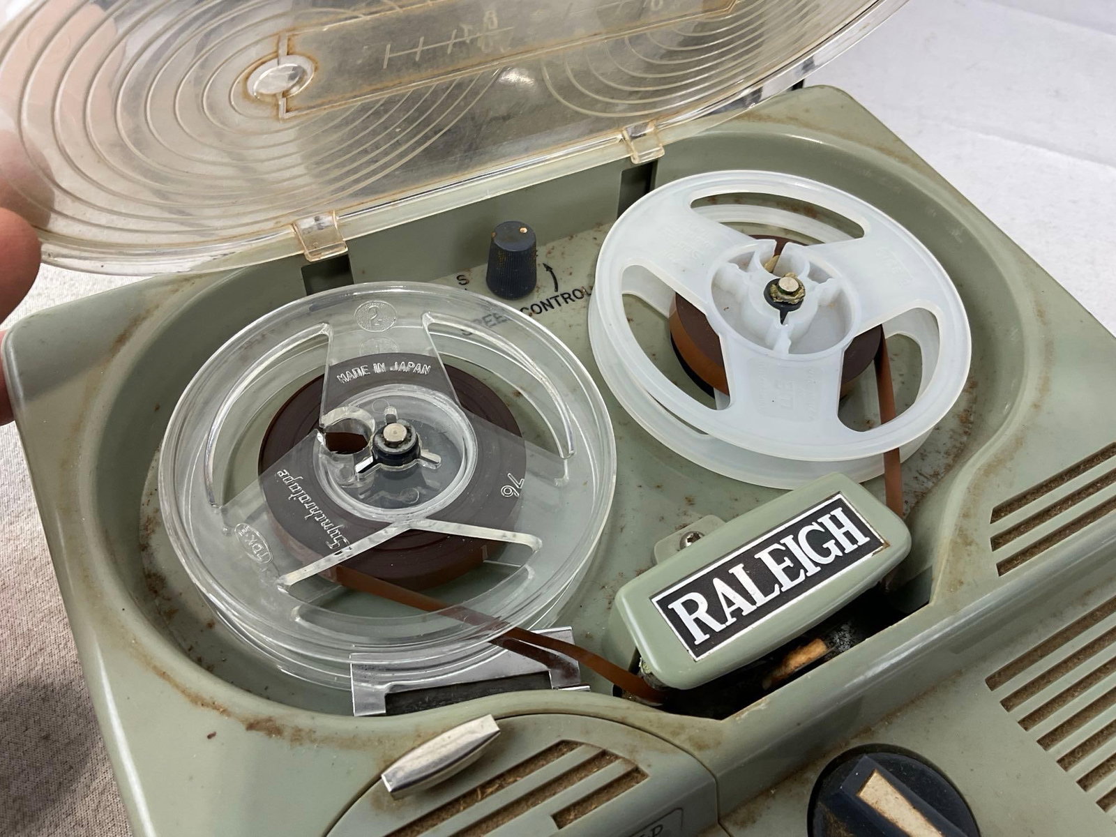 Vintage Mayfair 4 Transistor Reel to Reel Tape Recorder model 420, & Bell Western Electric Teleph... - 4