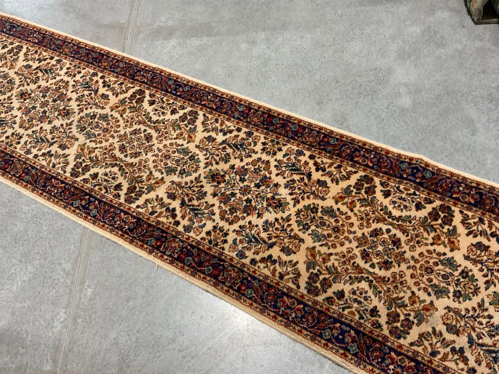 Long Persian Rug Runner Area Rug, 170x31 in-14+ feet long, Dark Brown/Red/Cobalt & more colors - 3