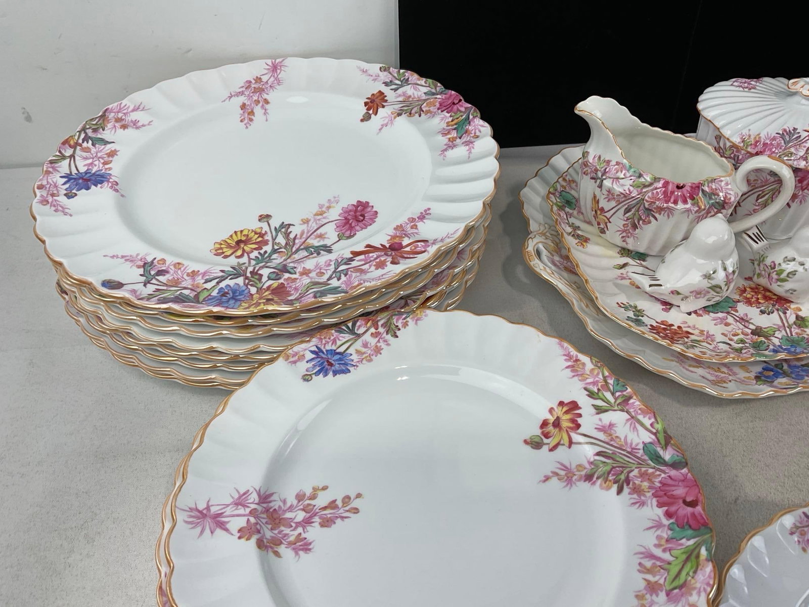 Spode Copeland China, Chelsea Garden Pattern, approx 67 pieces in total, variety of types - 5