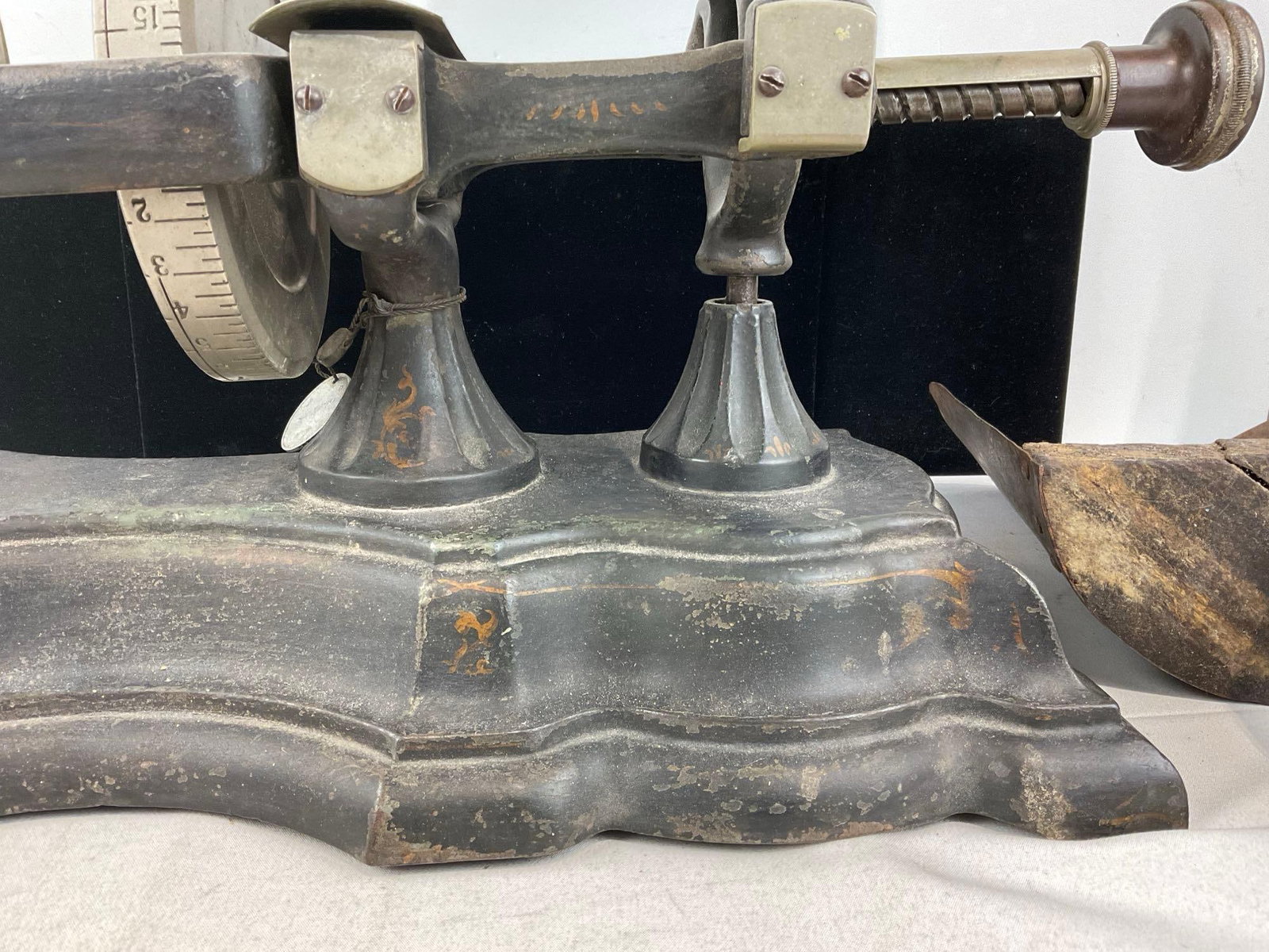Antique 1903 The Micrometer by The Dodge Scale Co. Yonkers, NY, Cast Iron Countertop General Store - 3