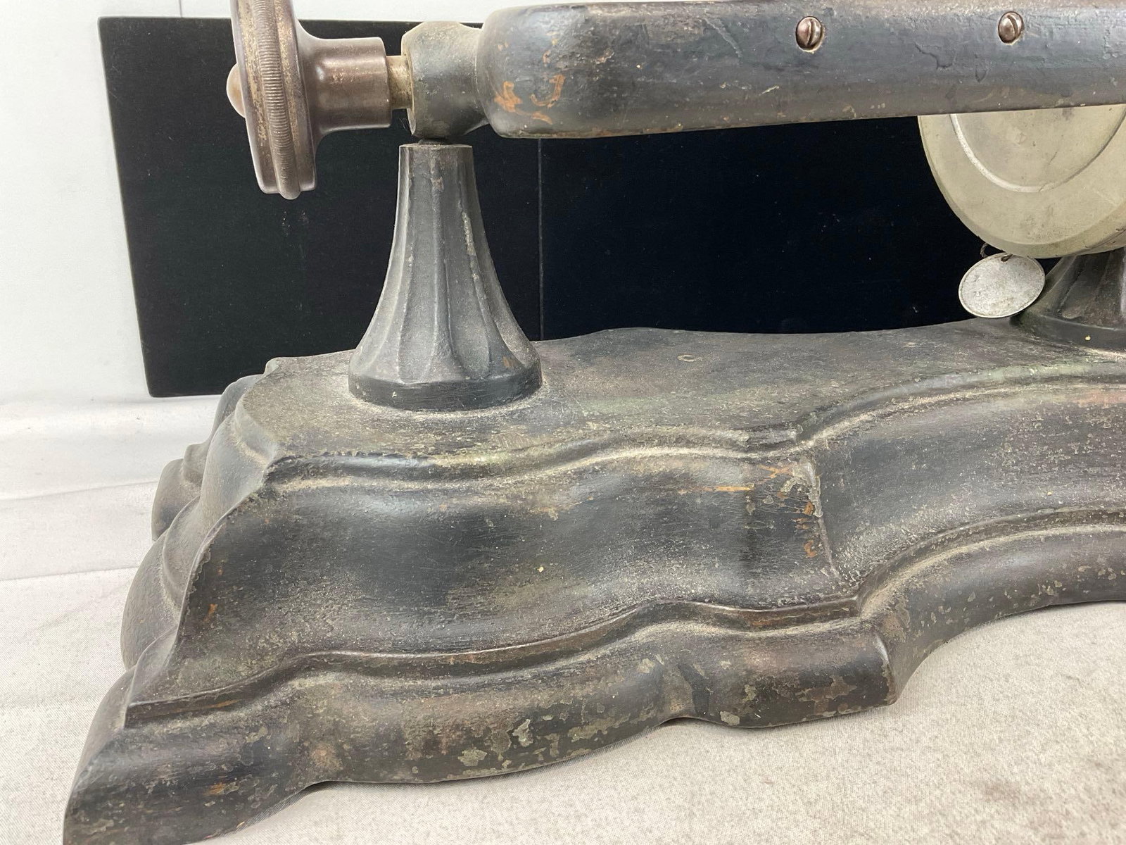 Antique 1903 The Micrometer by The Dodge Scale Co. Yonkers, NY, Cast Iron Countertop General Store - 4