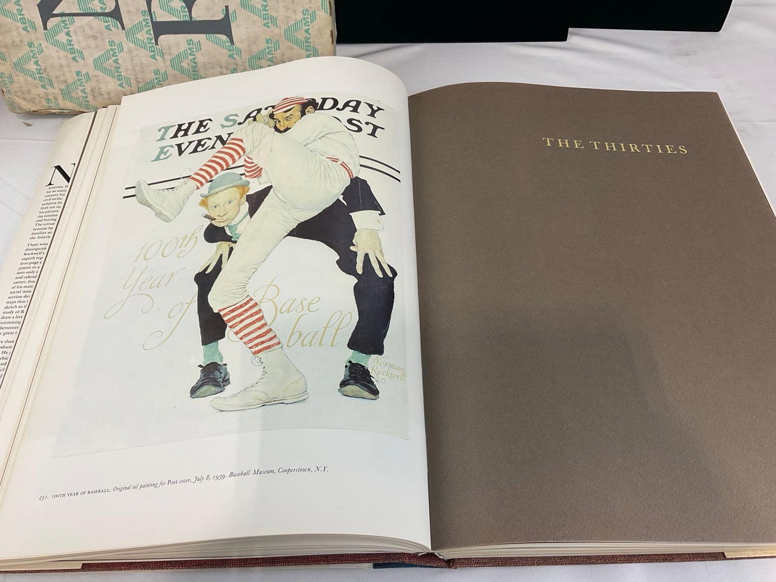 Vintage 1970 Norman Rockwell Artist & Illustrator Book, 22x14 inches by Harry N. Abrams, w/packag... - 5