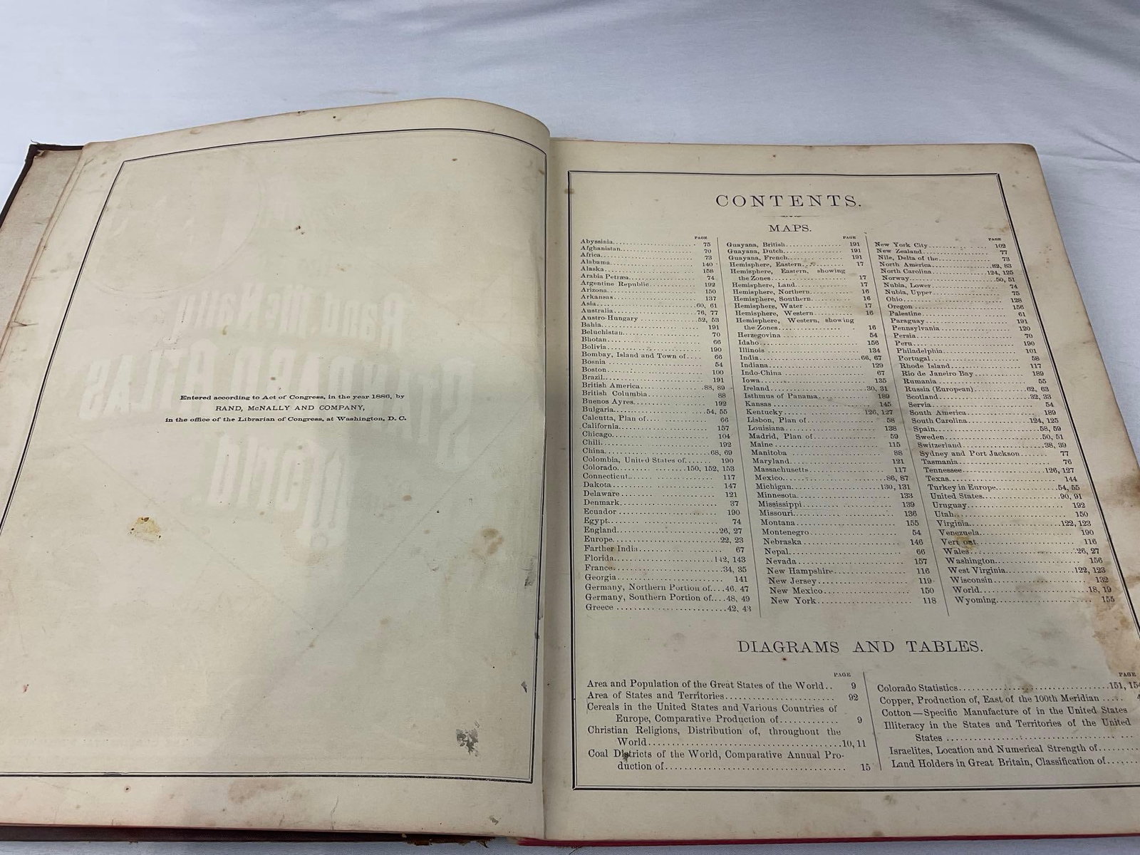 Rand McNally Standard World Atlas, Global Atlas World at War & Mexico by T. Philip Terry - 10