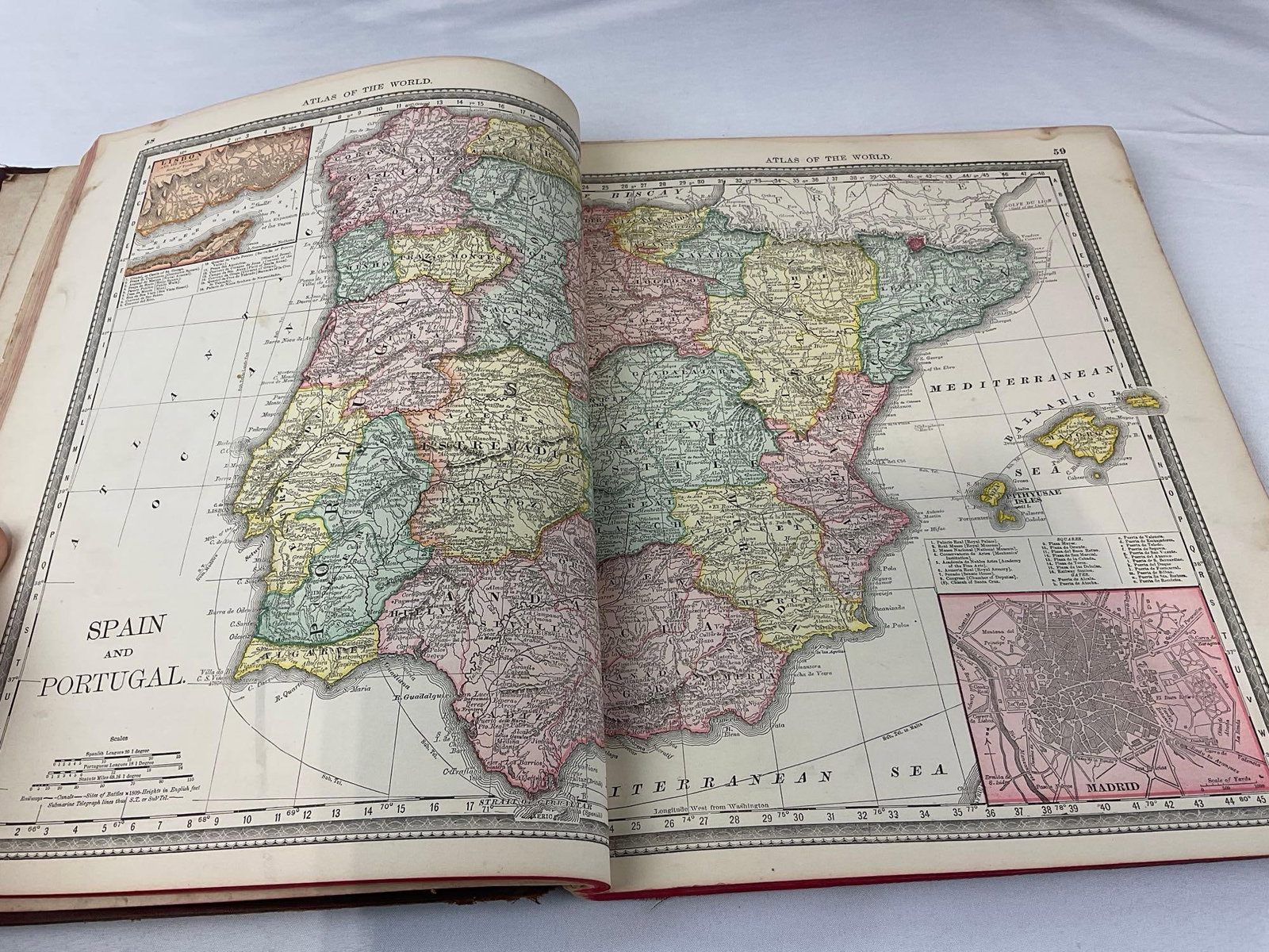 Rand McNally Standard World Atlas, Global Atlas World at War & Mexico by T. Philip Terry - 11