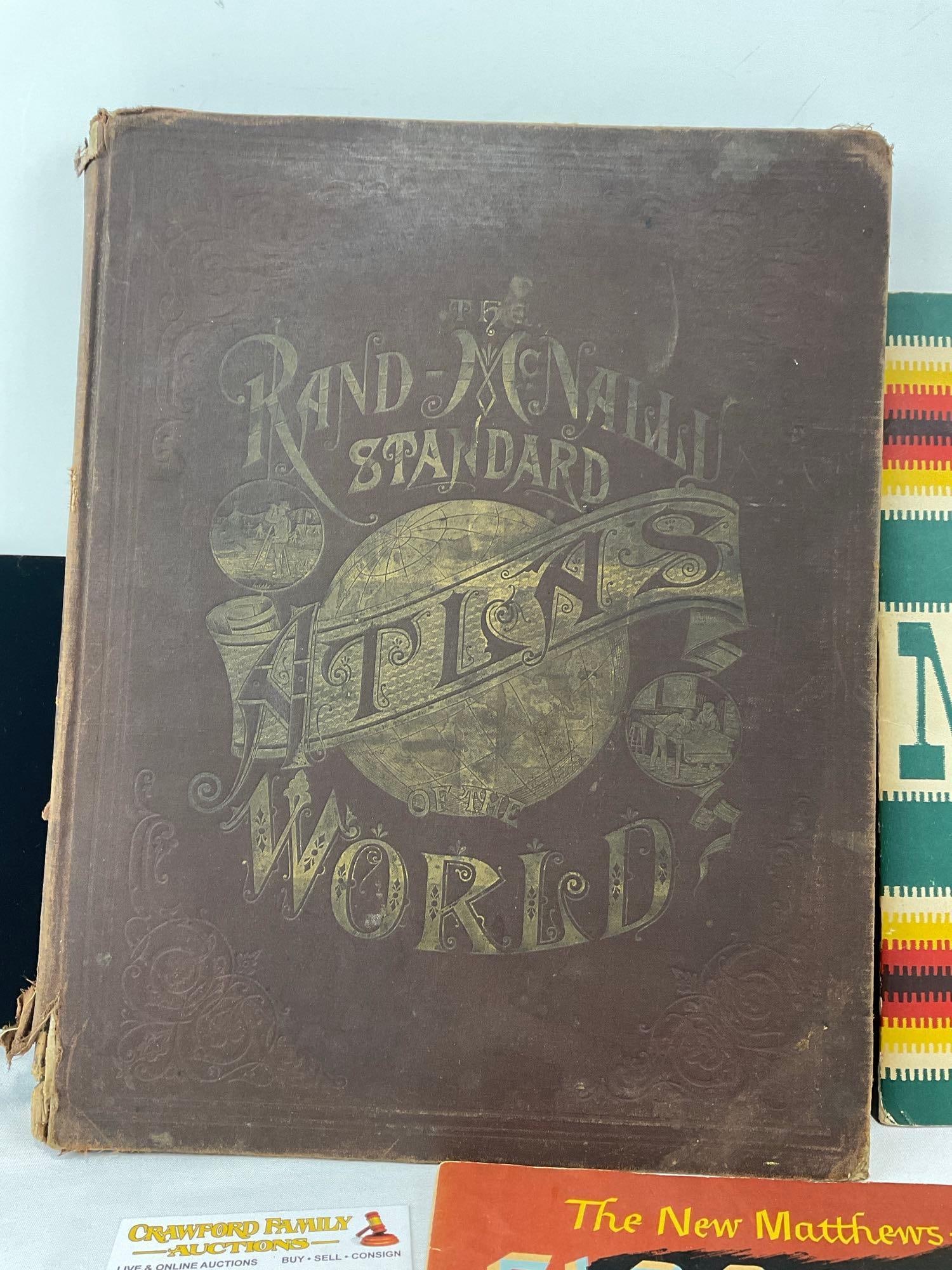 Rand McNally Standard World Atlas, Global Atlas World at War & Mexico by T. Philip Terry - 4