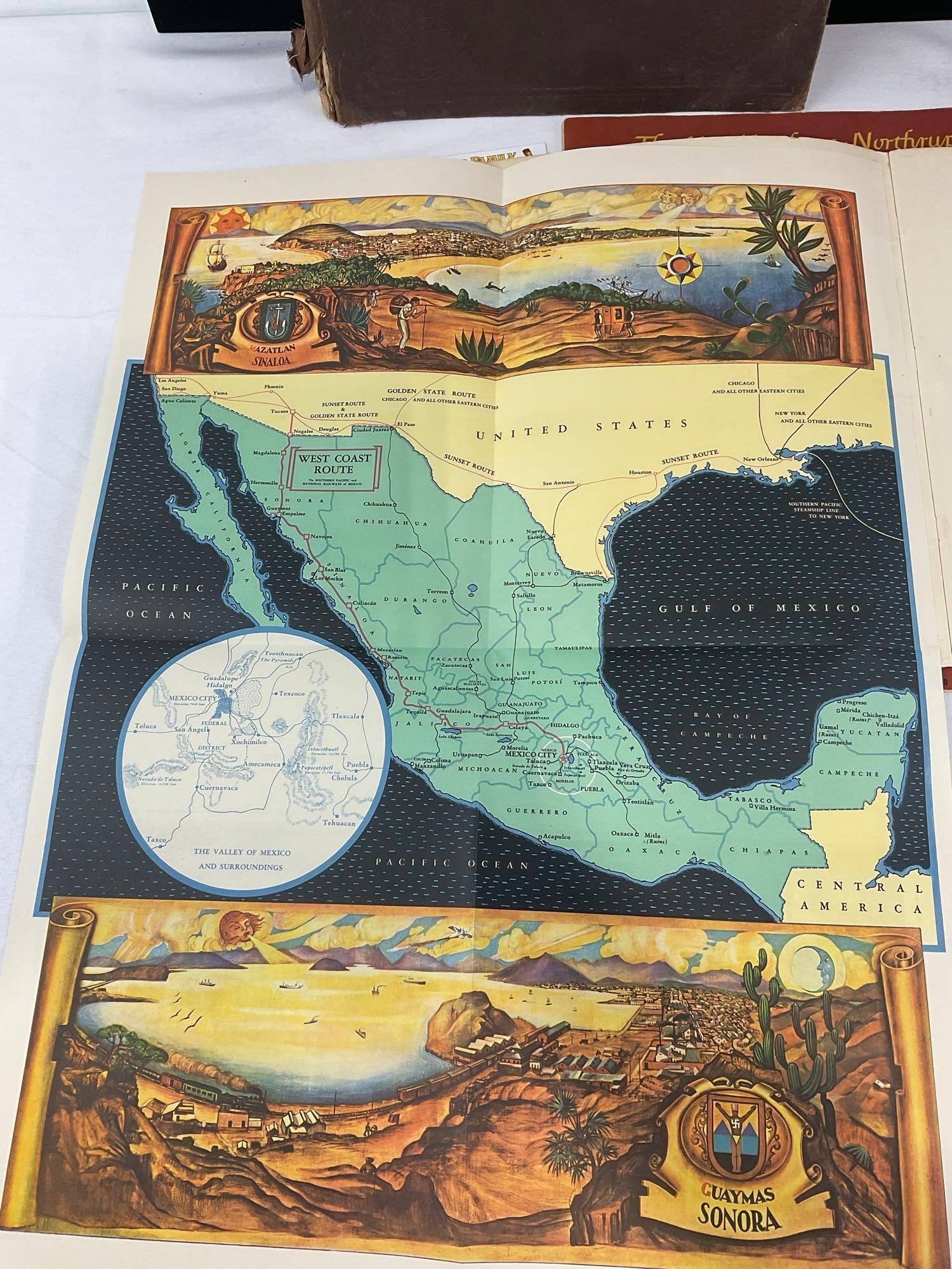 Rand McNally Standard World Atlas, Global Atlas World at War & Mexico by T. Philip Terry - 5