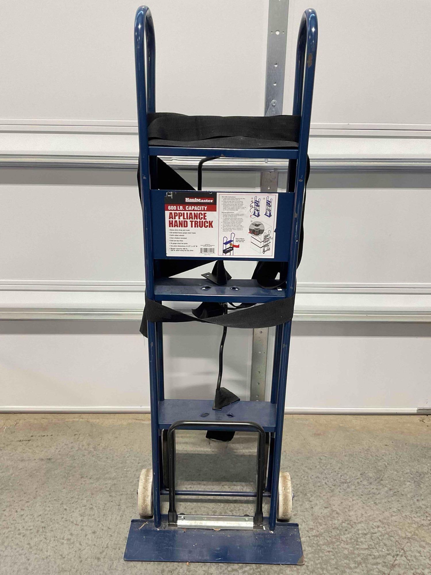 Haulmaster 600 lb. Capacity Appliance Hand Truck Dolly Model 60520. Good Condition. (1 of 5)