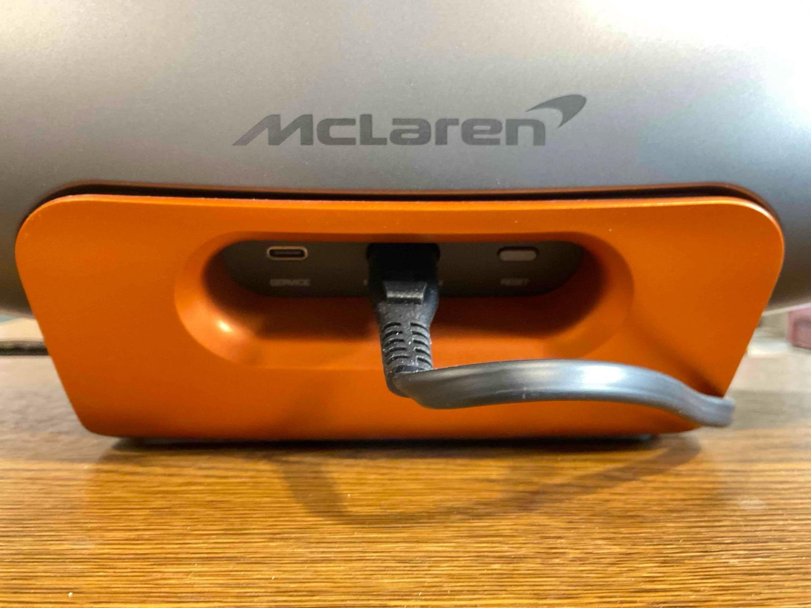 Bowers & Wilkins Wireless Zeppelin Speaker McLaren Edition. Tested, Works. Good Condition. - 7