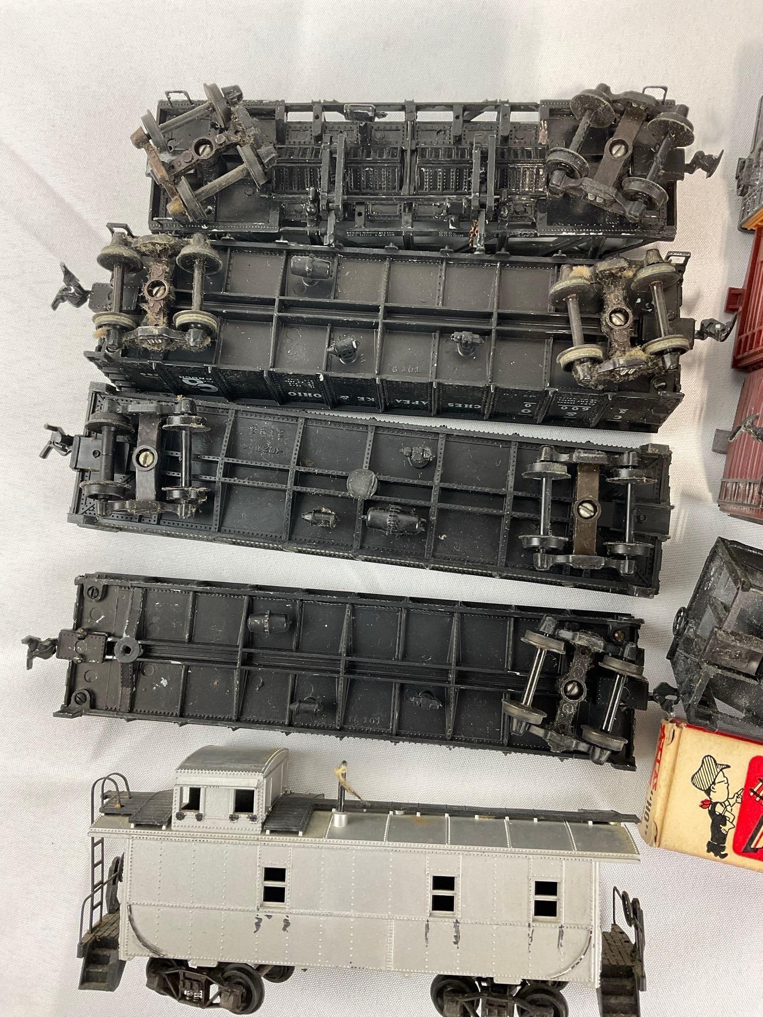 Variety of 15 HO Scale Train Cars, by Varney, Revell, & more, some wear can be seen - 6