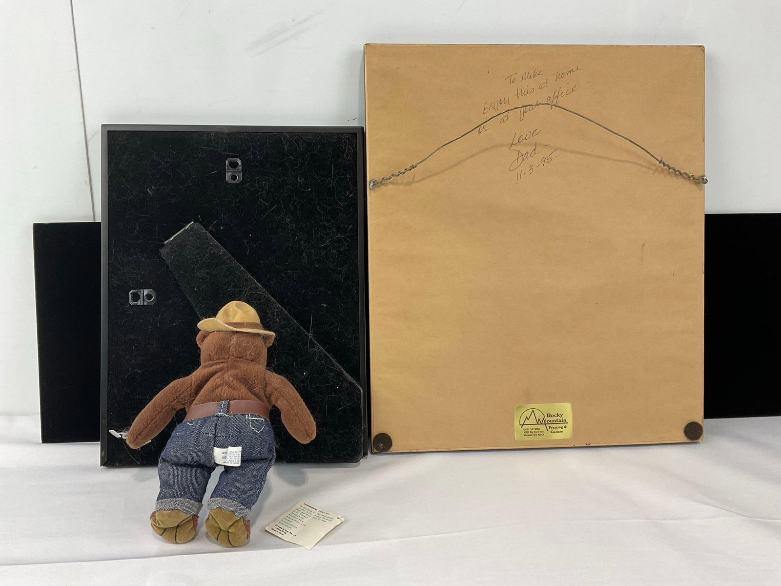The True Story of Smokey Bear w/Smokey Bear Plush, Framed Teddy Roosevelt Quote & Illustration 14... - 5