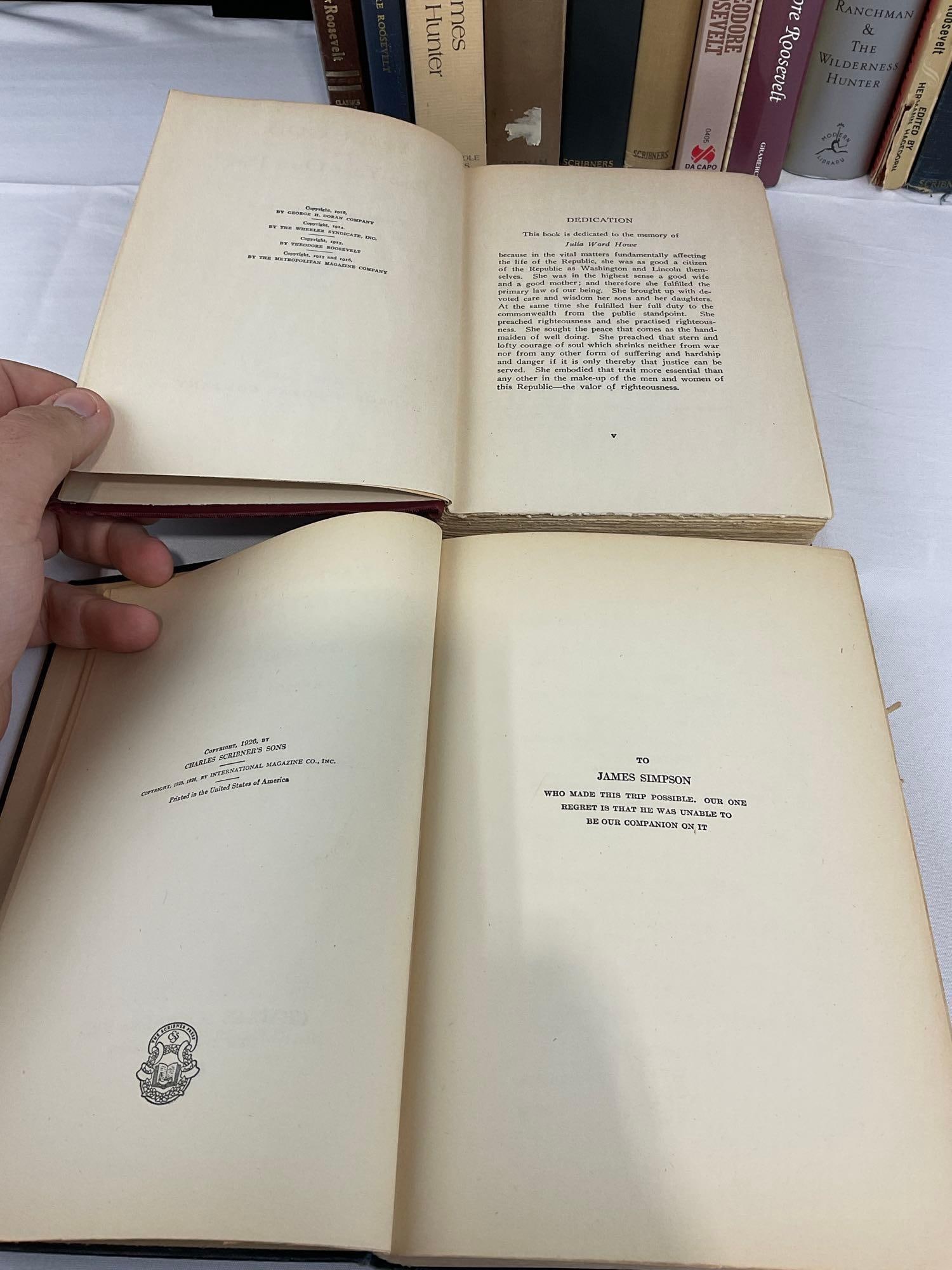 Vintage Collection of Writings by & about Teddy Roosevelt, 18 Novels, & a few Magazines - 8