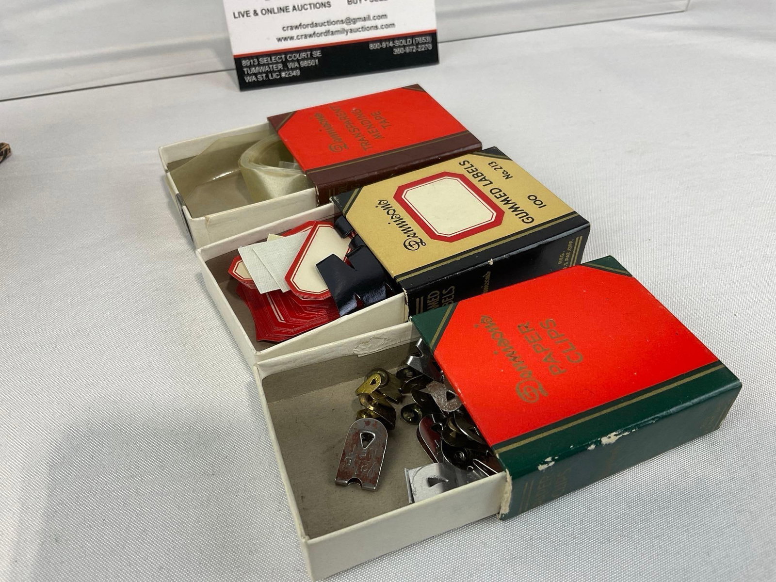Early 20th Century 1930s-40s Dennisons Miniature Book Desk Organizer, Faux Books, 6x6x3 inches - 4