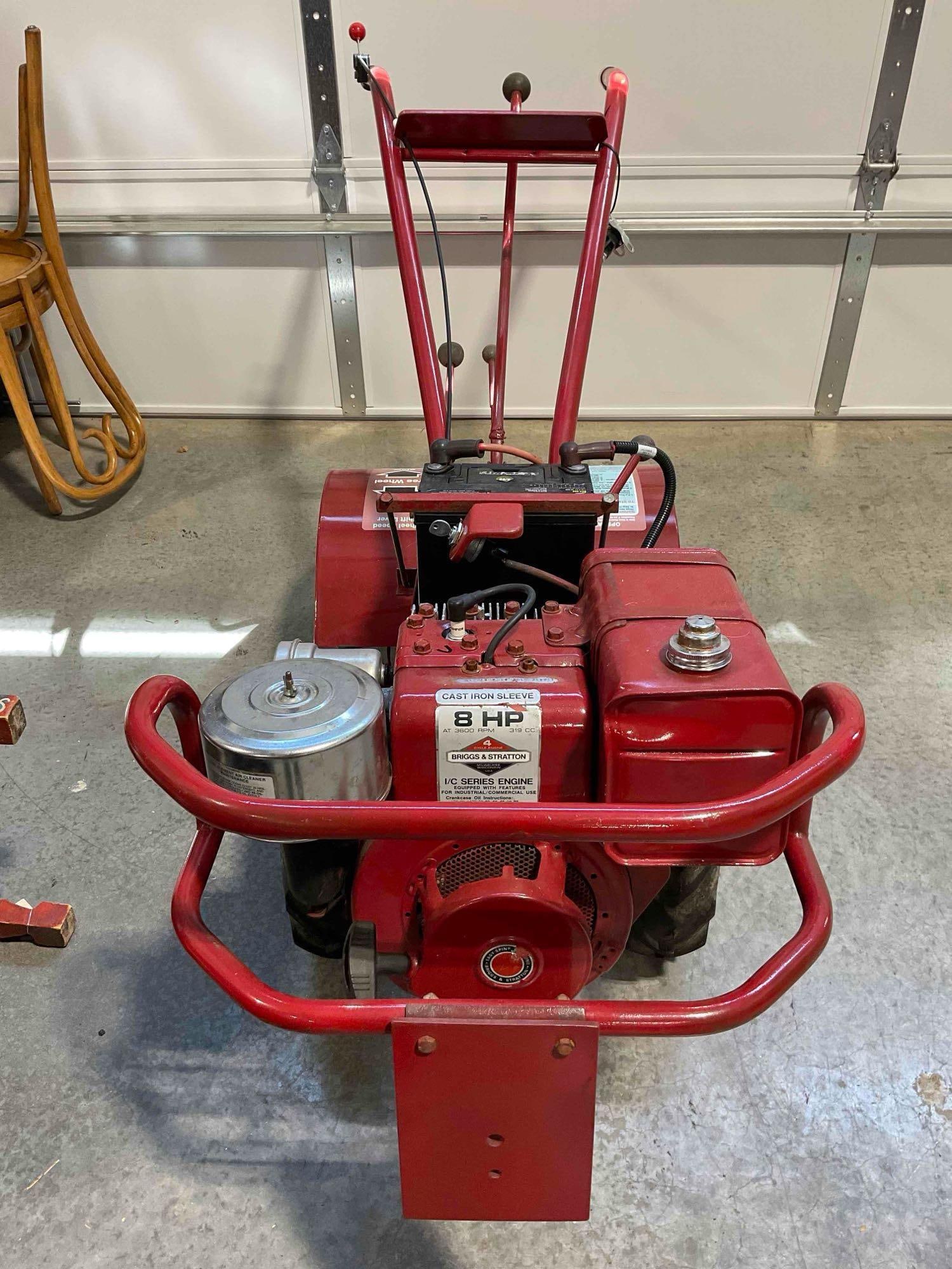 Vintage TROY-BILT Roto Tiller-Power Composter Four-Speed Horse Model. Untested, Working. (1 of 11)