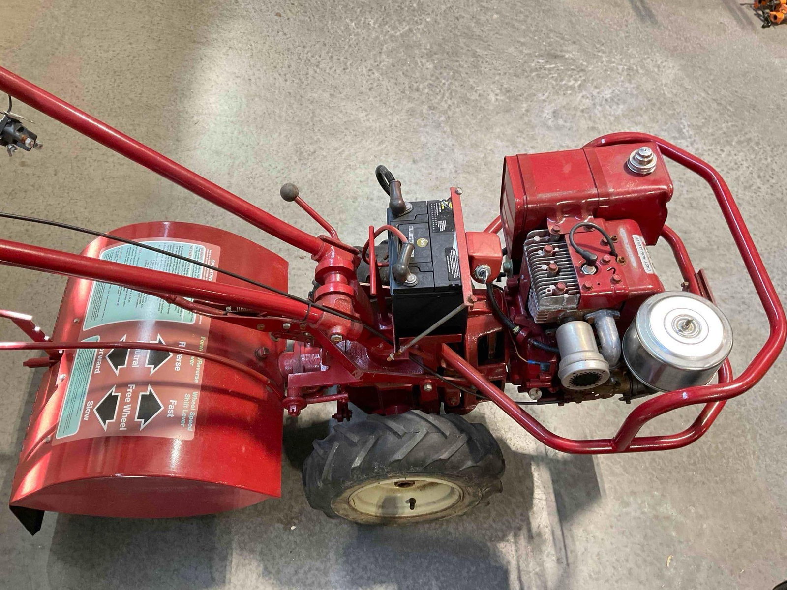 Vintage TROY-BILT Roto Tiller-Power Composter Four-Speed Horse Model. Untested, Working. - 2