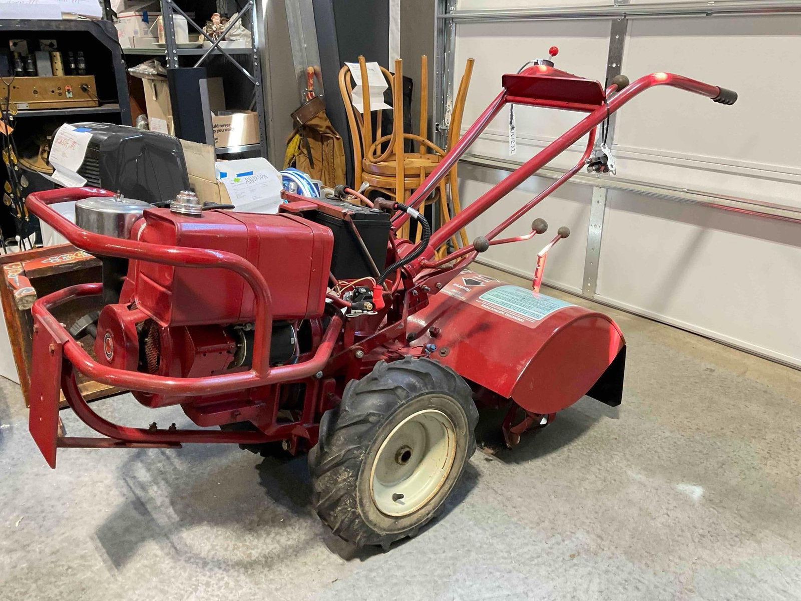Vintage TROY-BILT Roto Tiller-Power Composter Four-Speed Horse Model. Untested, Working. - 5