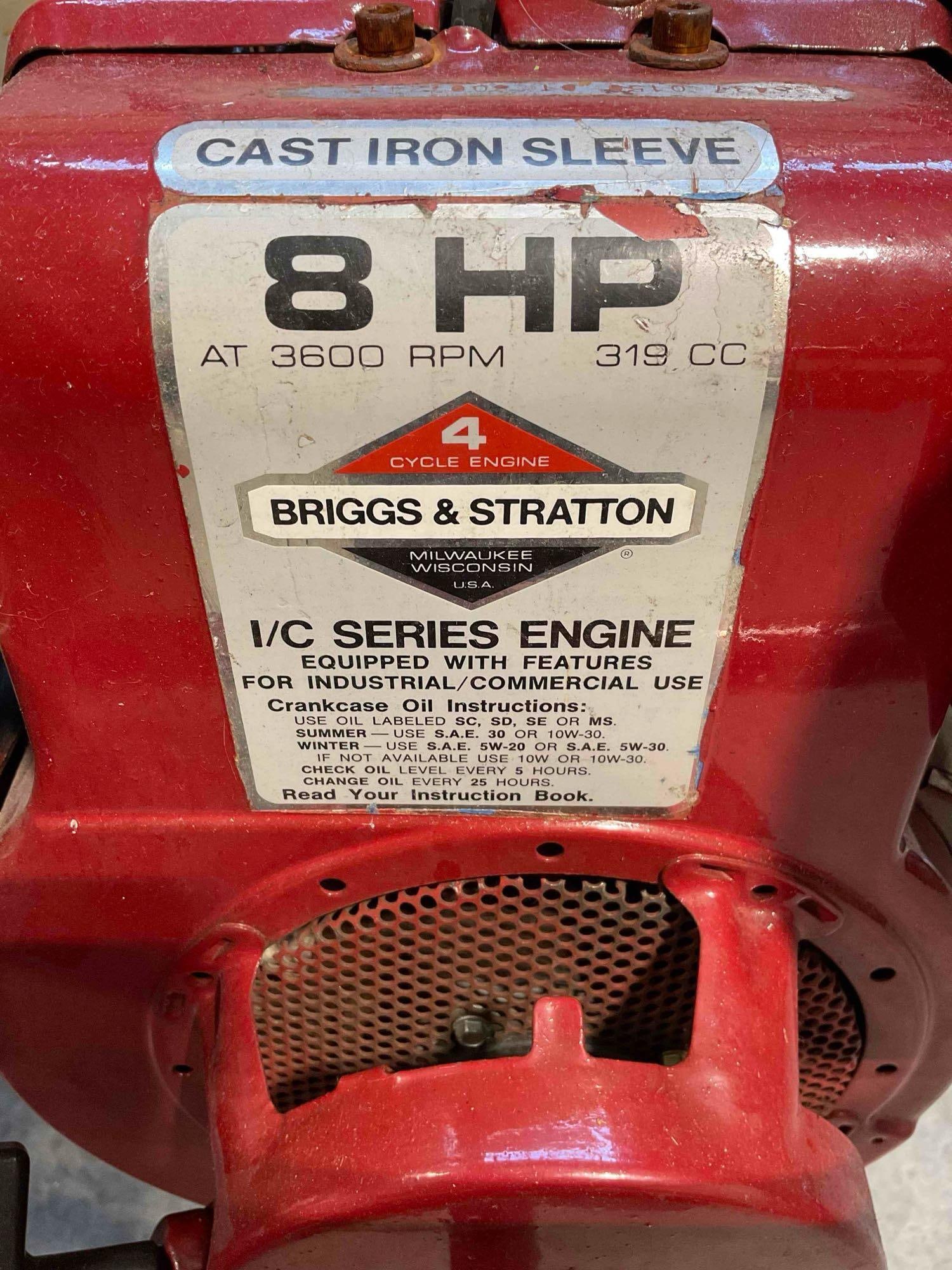 Vintage TROY-BILT Roto Tiller-Power Composter Four-Speed Horse Model. Untested, Working. - 8
