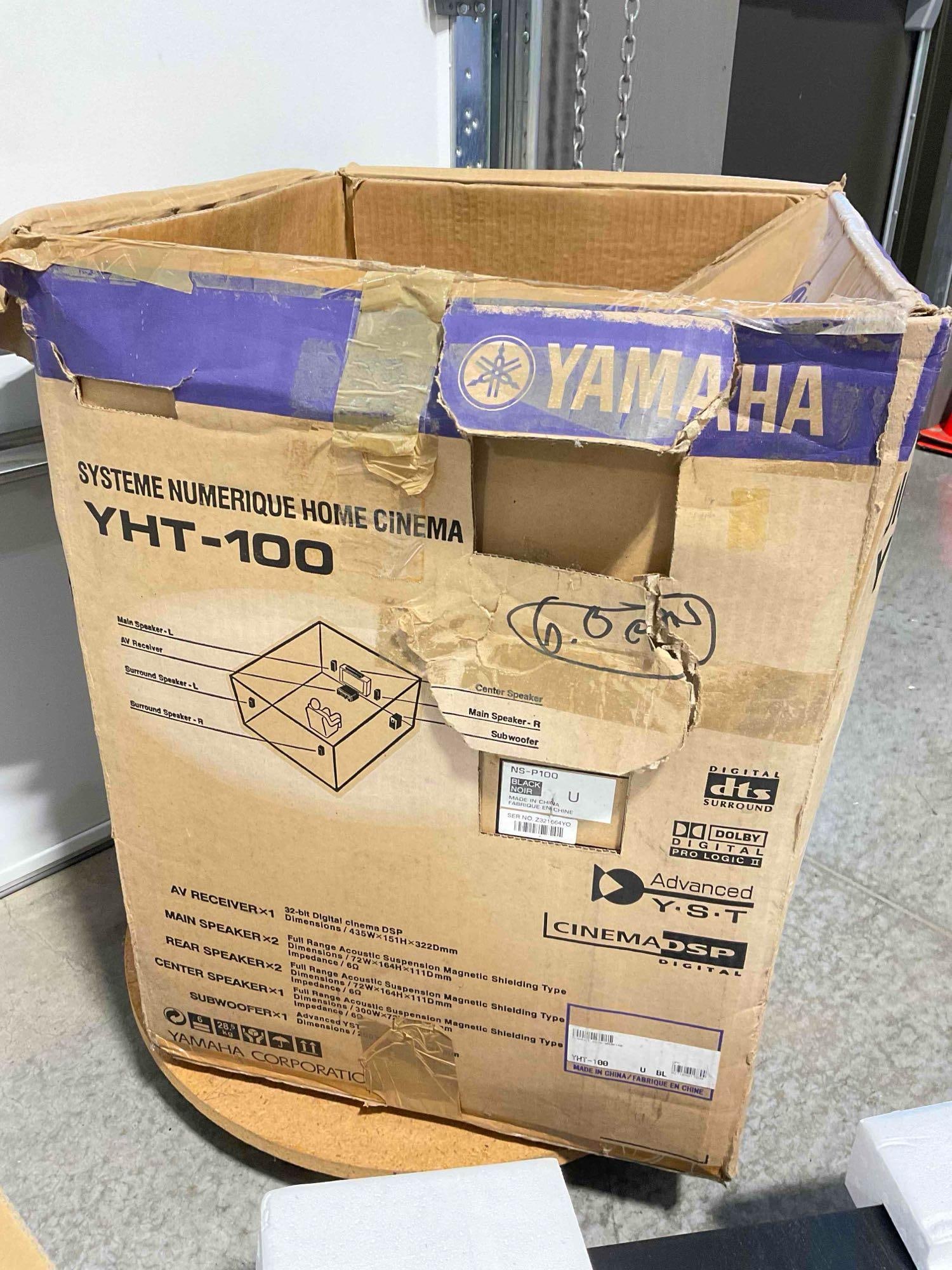LNIB YAMAHA 7 pc Digital Home Theater System, w/ Receiver, Speakers & Subwoofer. See pics. - 6