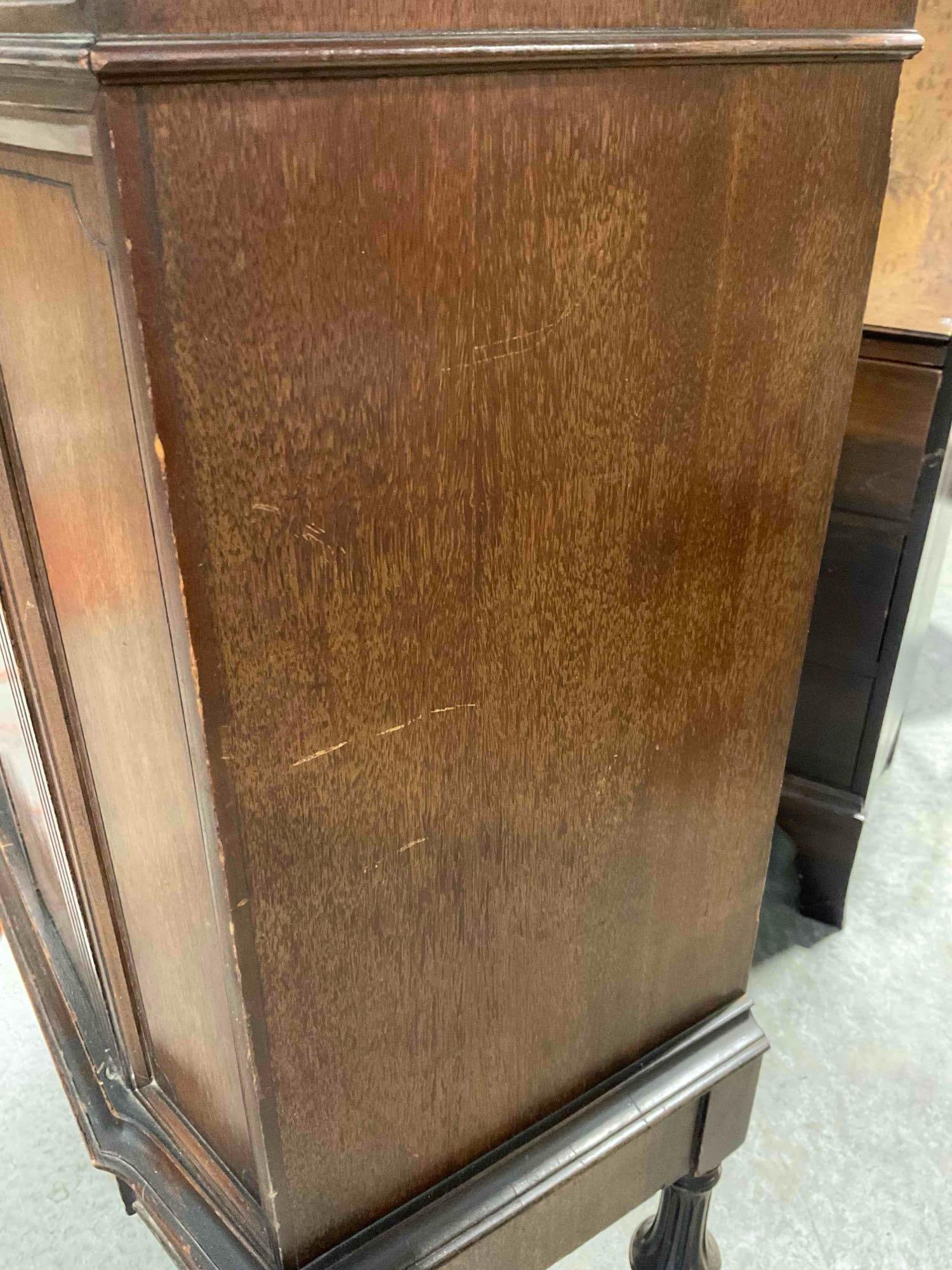 Vintage Philco Highboy Model 111? Console Radio. Tested, Turns On. Fair Condition. See pics. - 8