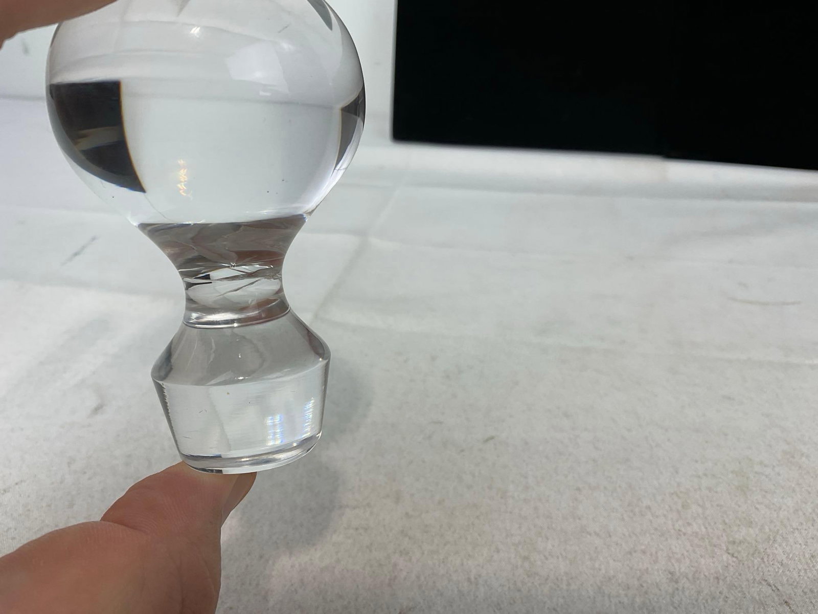 Cut Crystal Atlantis Crystal Decanter, 12 inches tall - 6