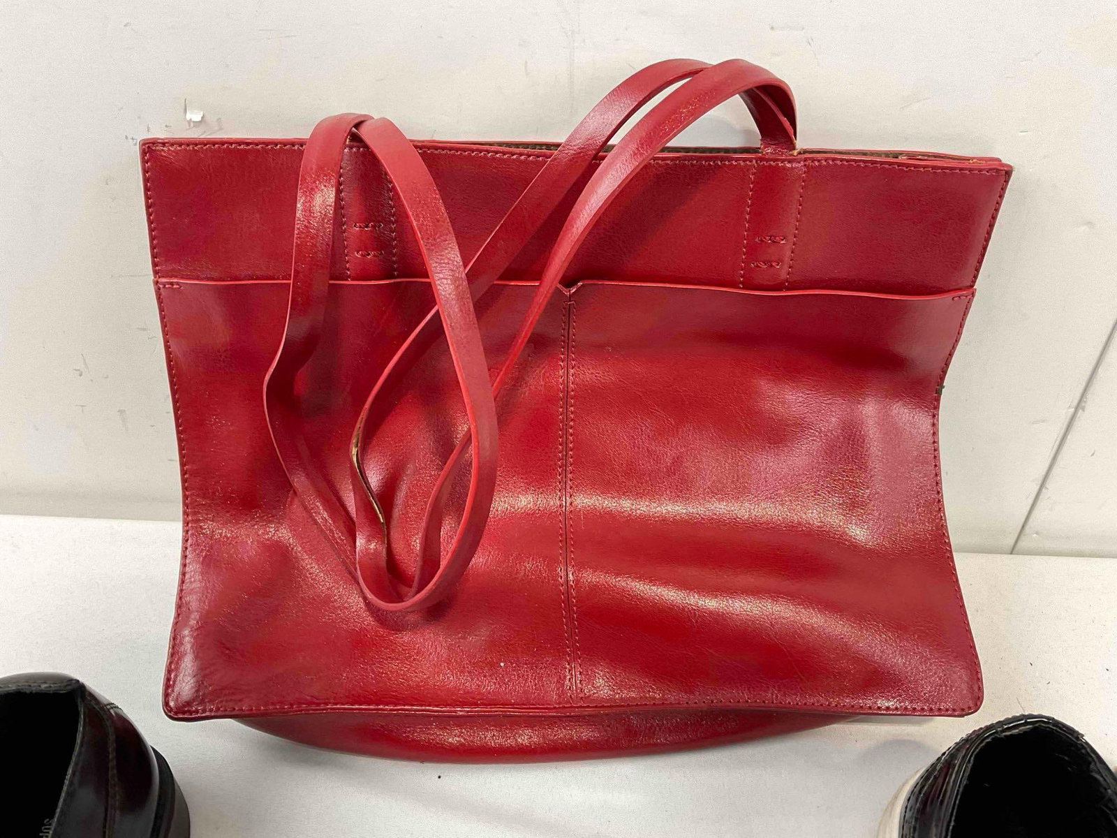 Red Leather Alfani Women's Purse & 3x Pairs of Shoes, incl. Nike, Cape Robbin & Mossimo. See pics. - 12