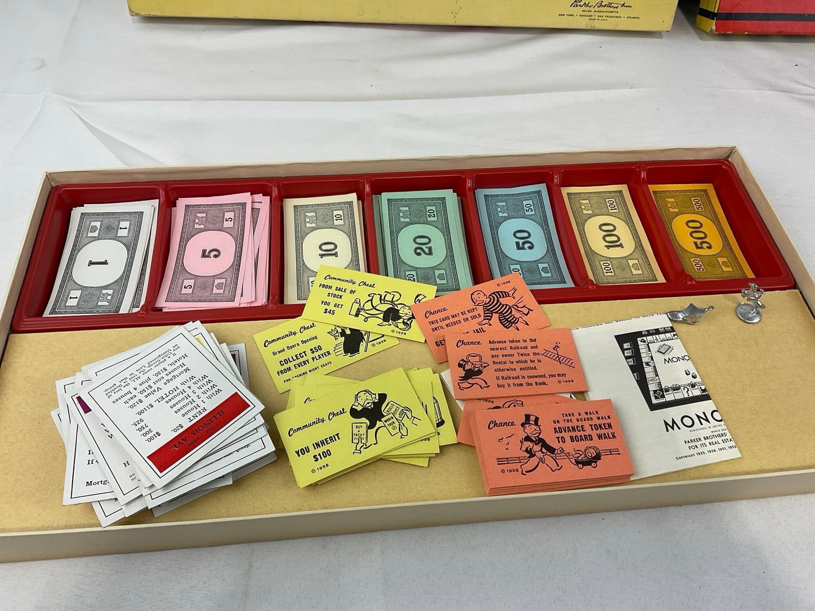 Vintage Boardgames, Kenners Spirograph, Check O Chess, India, Monopoly, Ginnykub, & Yahtzee Score... - 12