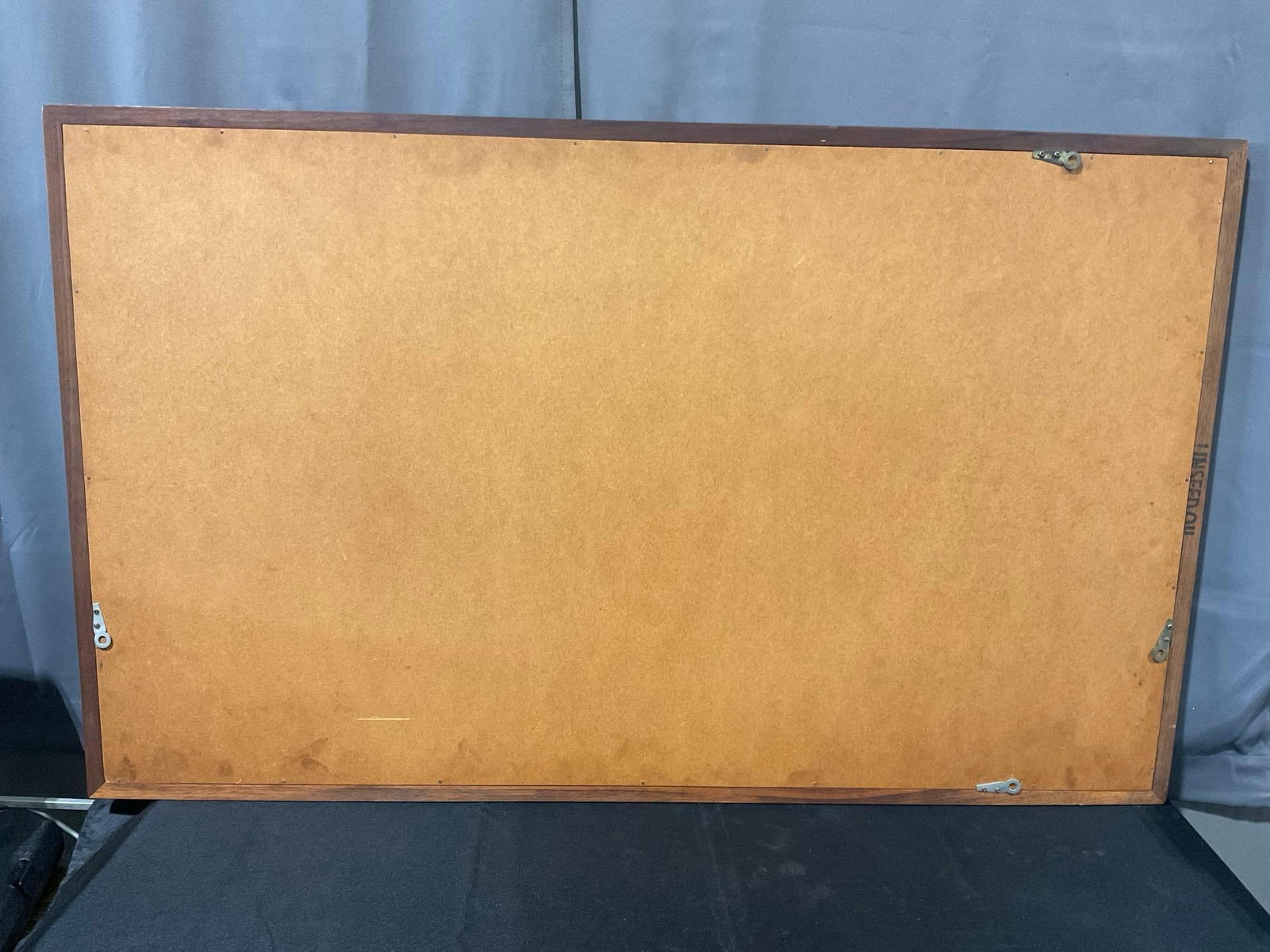Vintage Mid Century Wooden Framed Mirror, Rectangular Shape, 32x52 inches - 4
