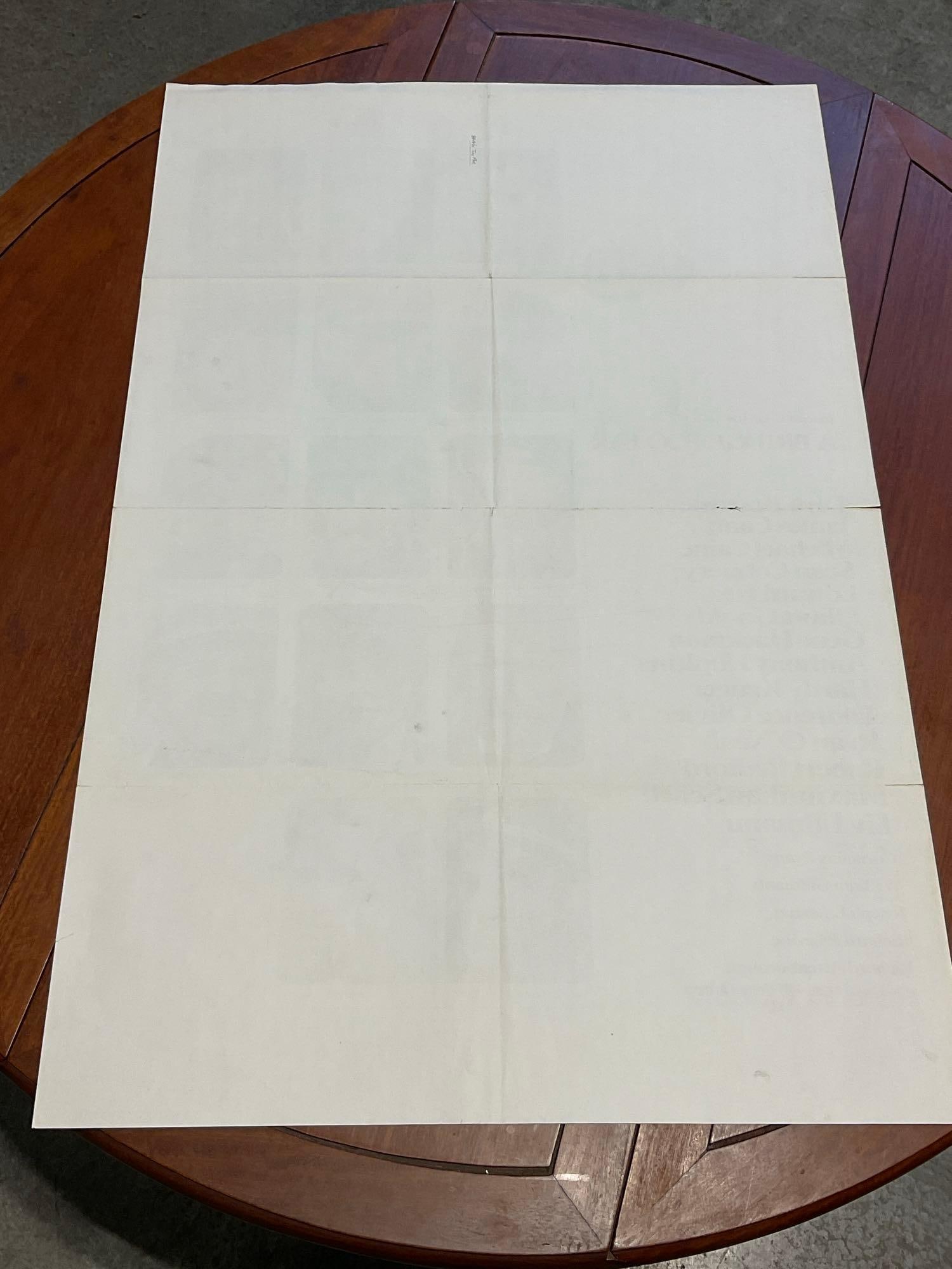 Vintage One Sheet Movie Poster, 1977 A Bridge Too Far, w/14 Photos of Cast - 4