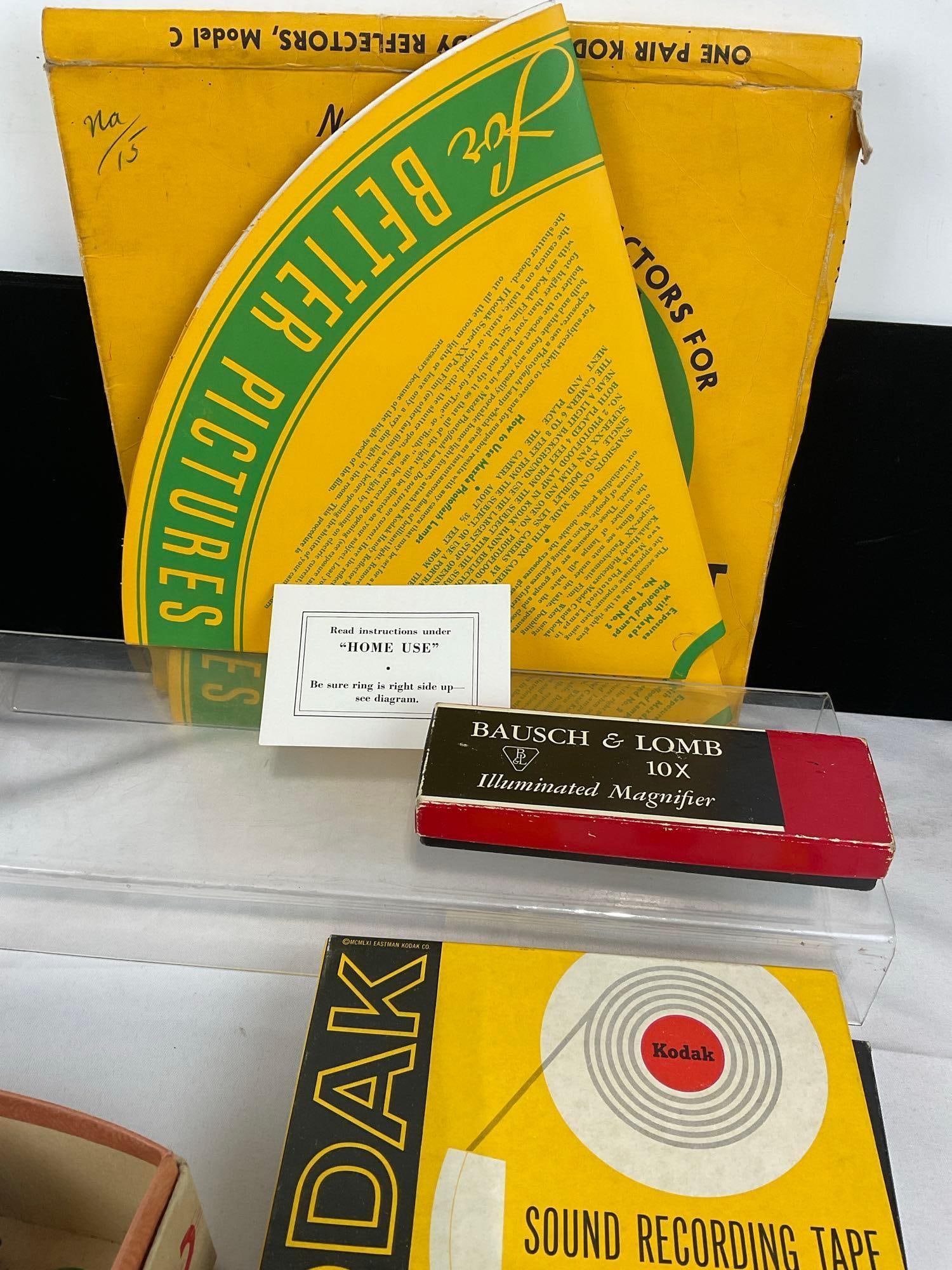 Kalart 8mm Splicer-Rewinder, Kodak Light Reflectors, & more assorted Photo Accessores - 3