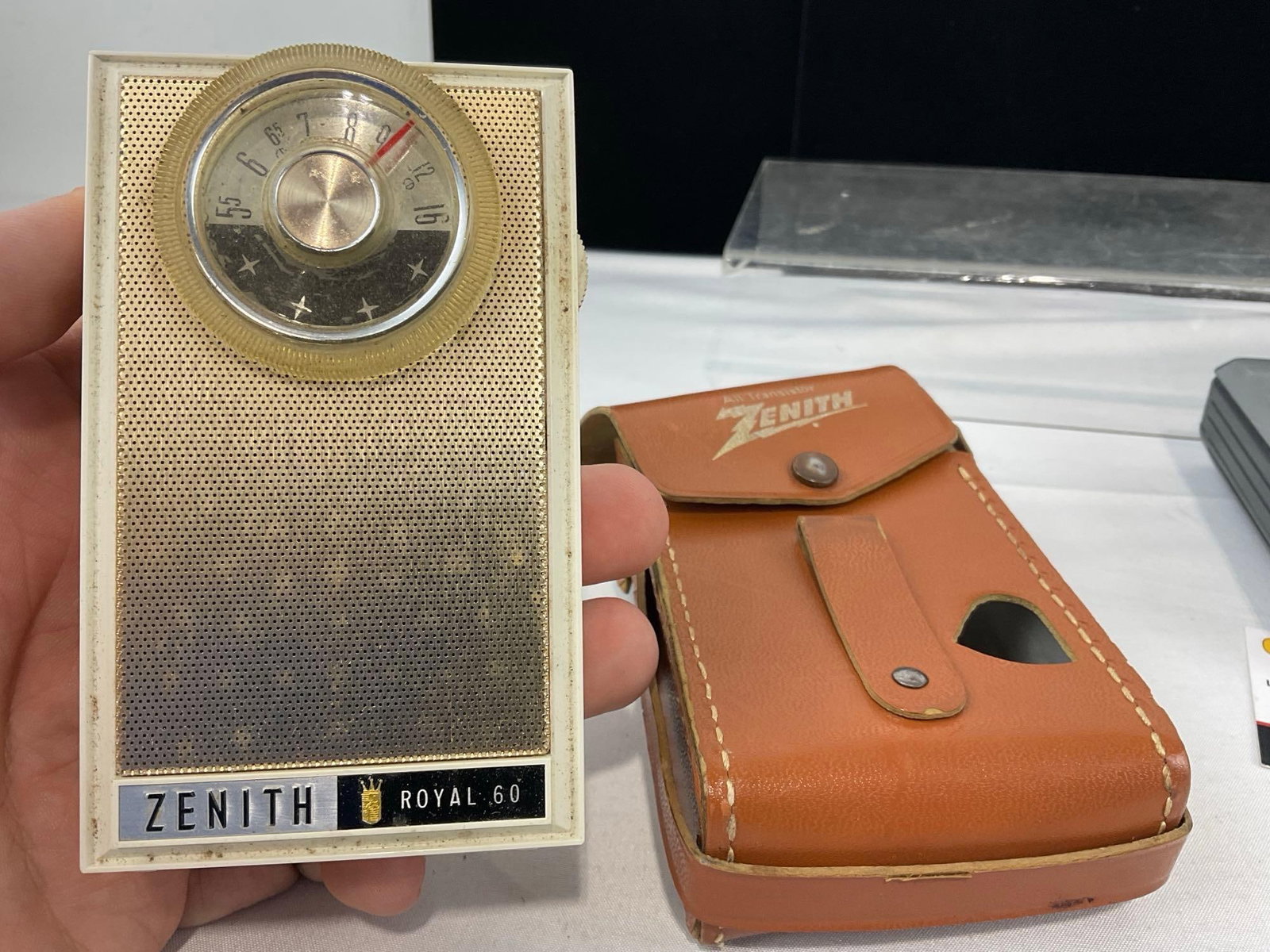 Sony Walkman model WM-FX195 Tape Player, Zenith Royal 60 & GE #7-2506B Portable Radios - 4