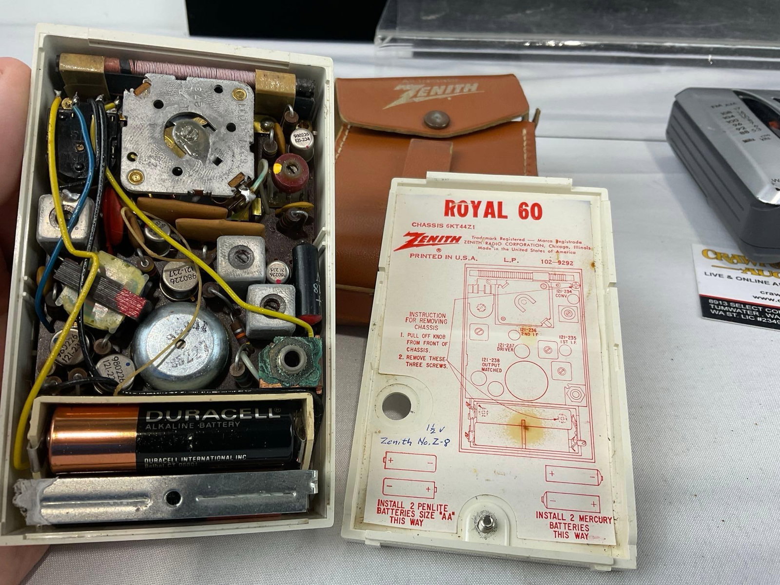 Sony Walkman model WM-FX195 Tape Player, Zenith Royal 60 & GE #7-2506B Portable Radios - 5