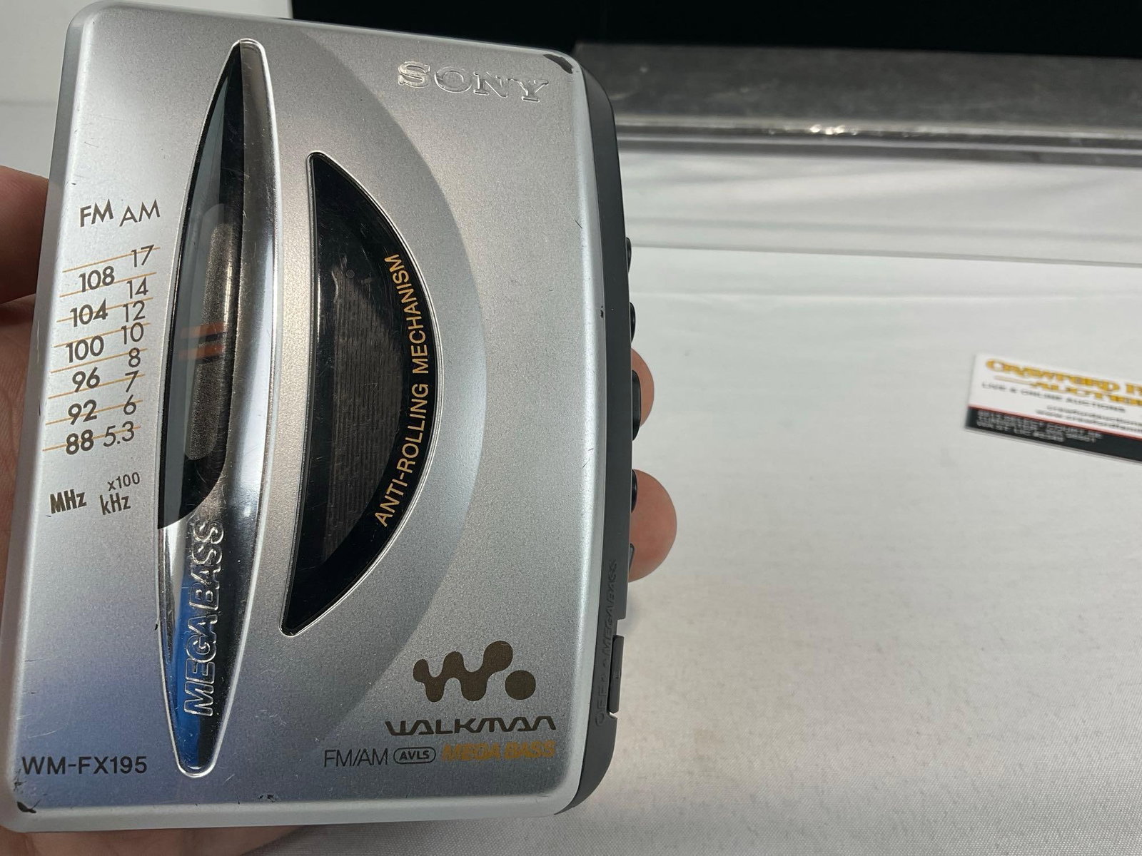Sony Walkman model WM-FX195 Tape Player, Zenith Royal 60 & GE #7-2506B Portable Radios - 7