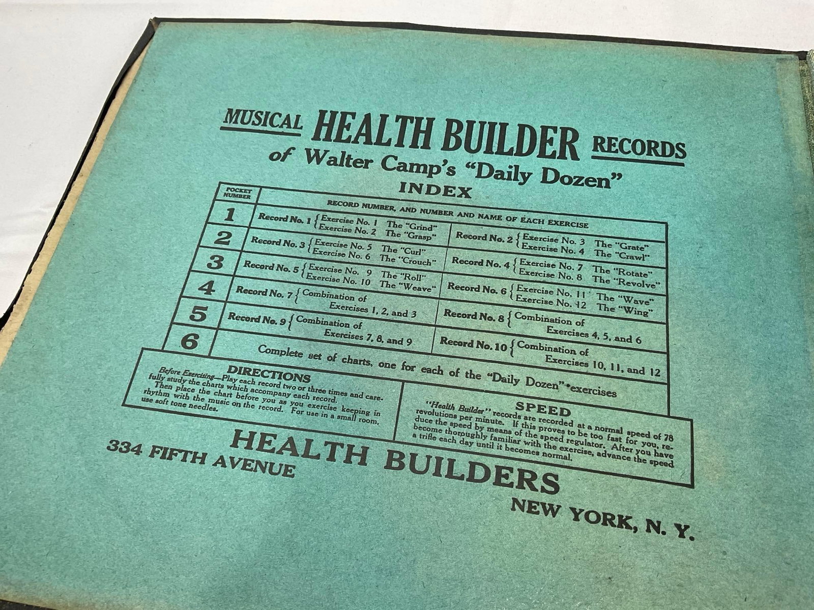 Collection of Vinyl Records, Walter Camps Daily Dozen & 4 more albums, see pics for variety - 3