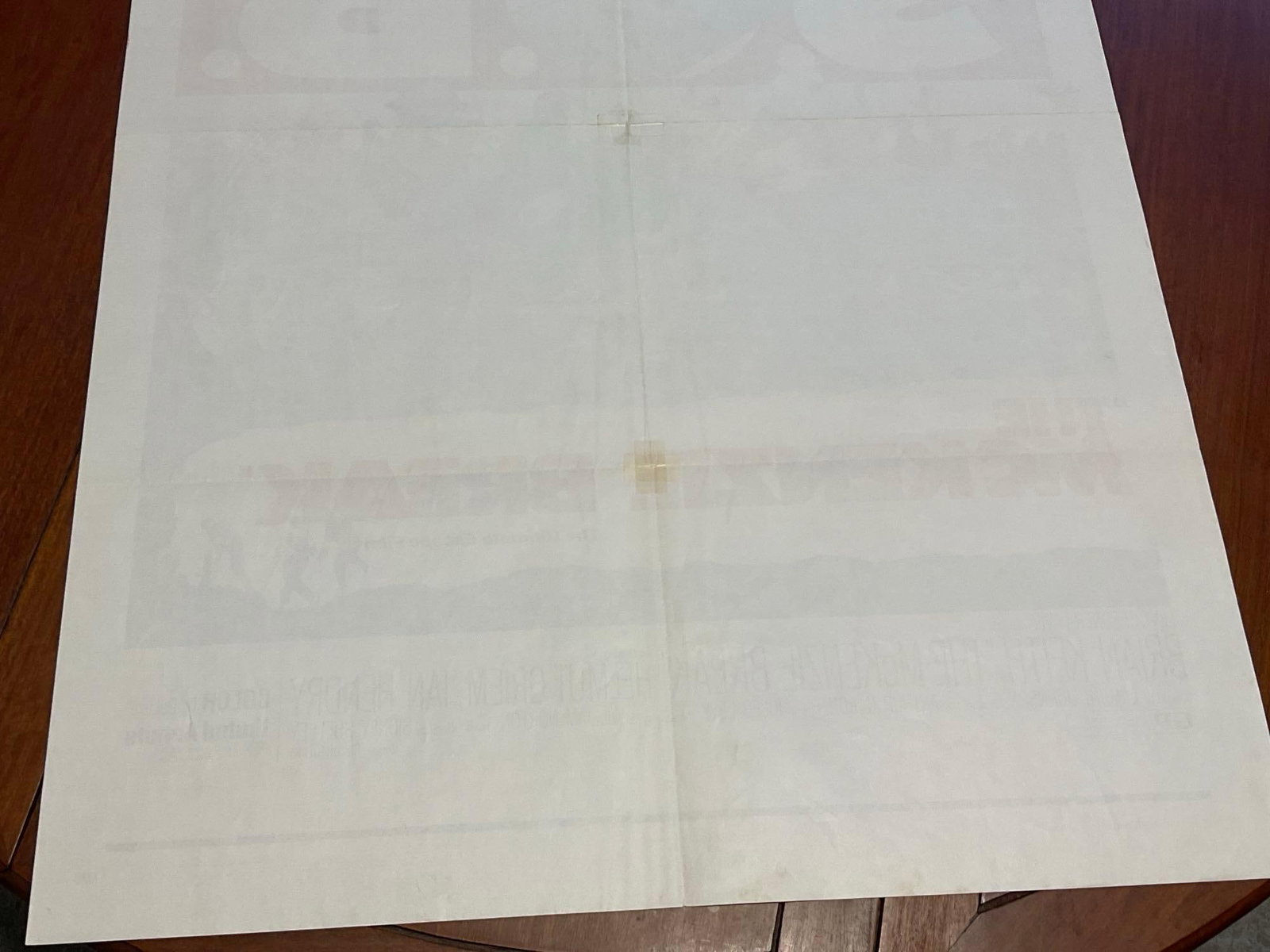 Vintage One Sheet Movie Poster 1971 McKenzie Break, Red Text on Black/White images - 5