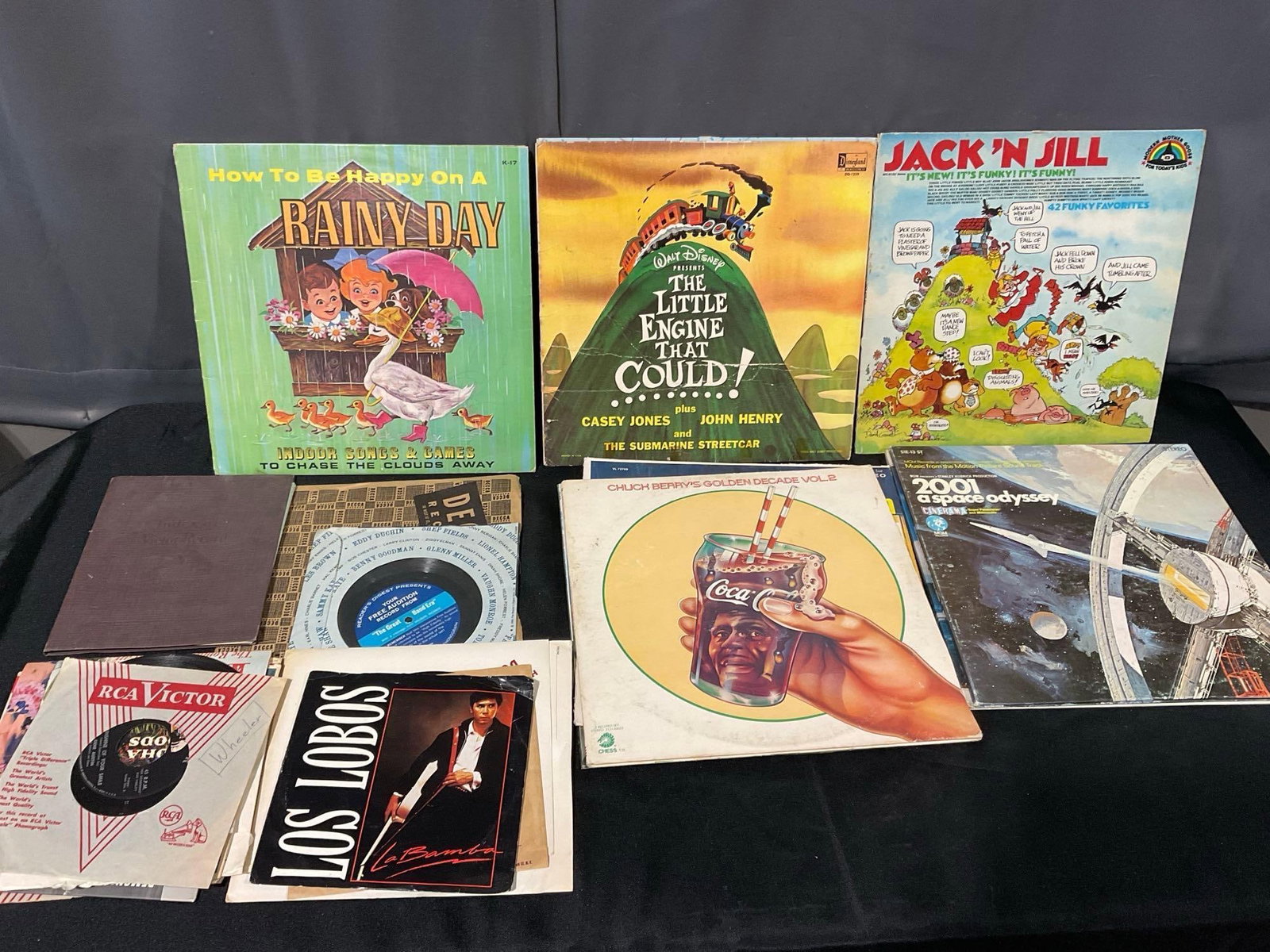35-40 Vinyl Records, Christmas, Disney, Hawaiian, & more, some cover wear - 6