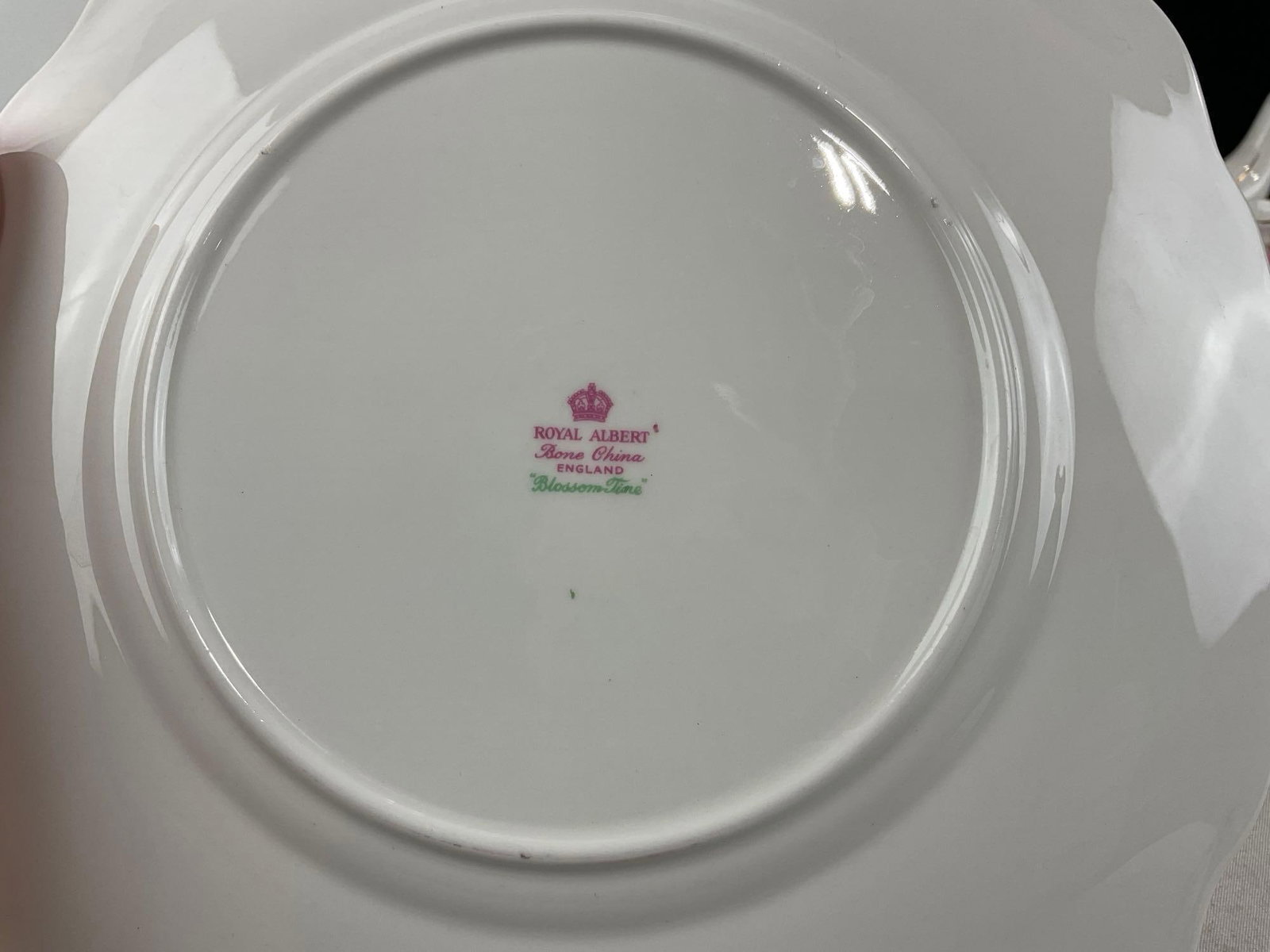 Royal Albert Bone China Blossom Time Pattern, 12 pieces, Lovely Flowering Tree Scene Design - 5