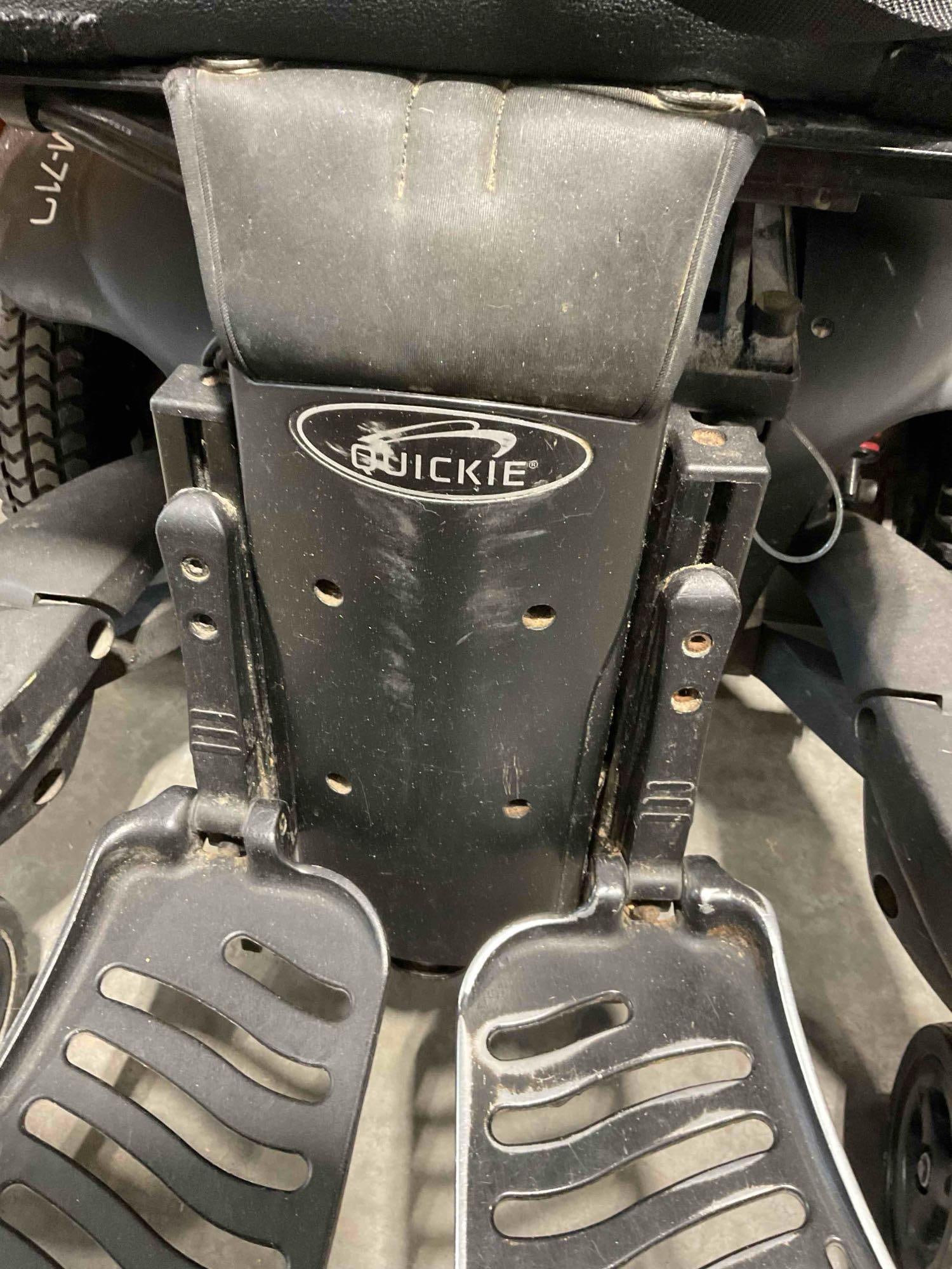 Sunrise Medical Quickie Q710 Power Wheelchair w/ Battery Charger & Maximizer. Tested, Works. - 2