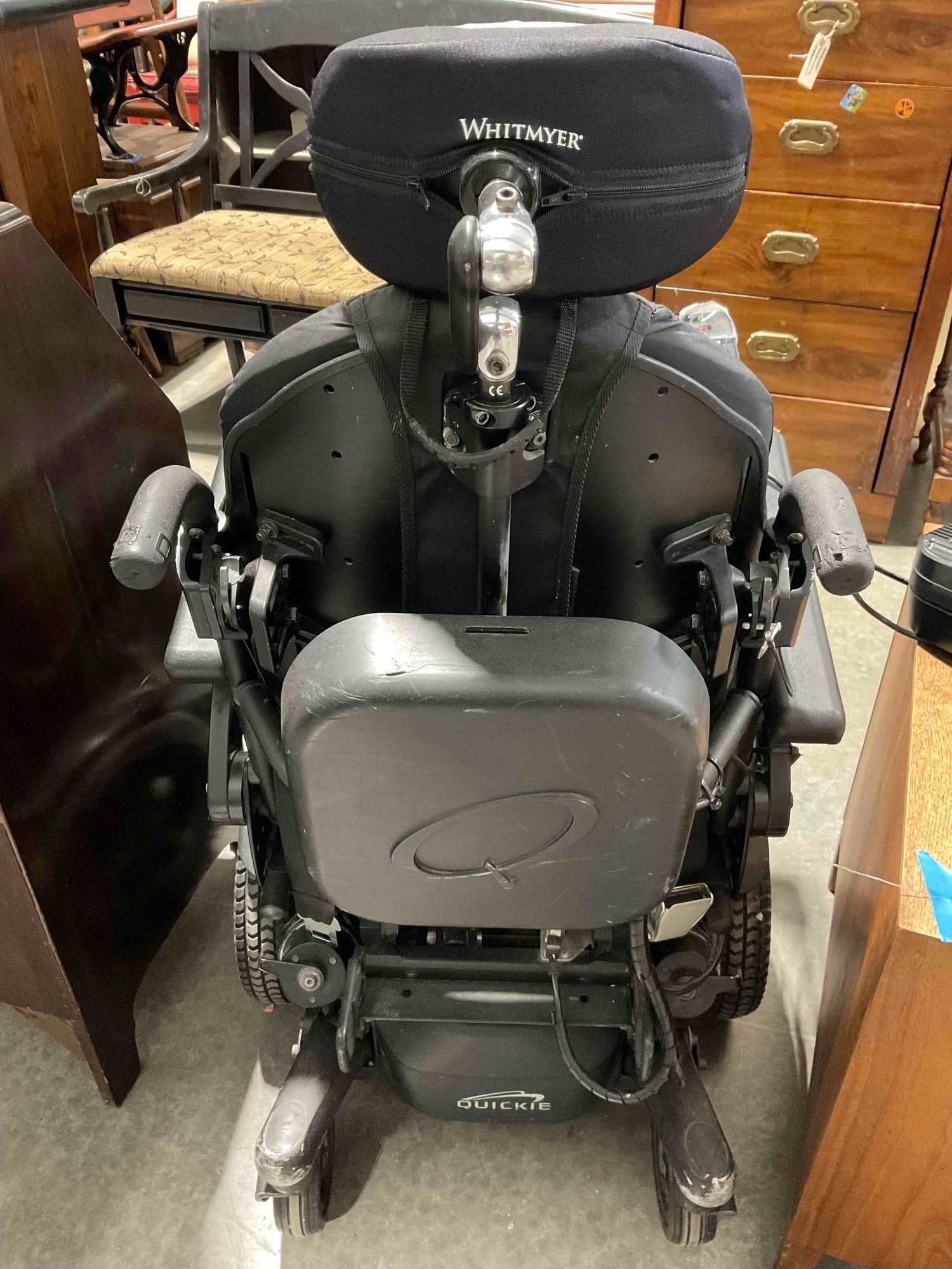 Sunrise Medical Quickie Q710 Power Wheelchair w/ Battery Charger & Maximizer. Tested, Works. - 7