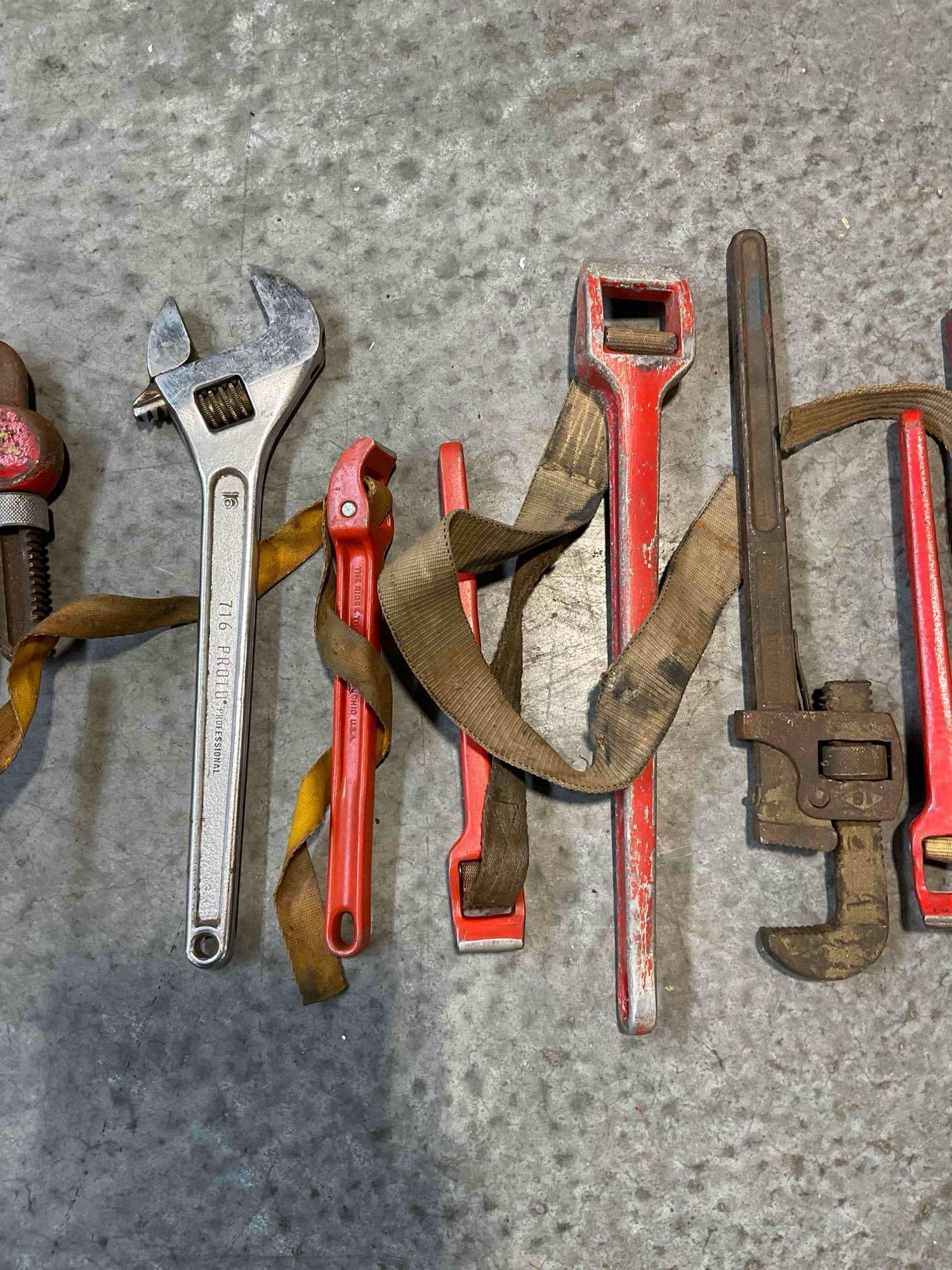 11 pcs Machinist & Plumbing Tool Assortment, incl. Owatanna Tool Co., Ridgid, Bluepoint & More. - 4