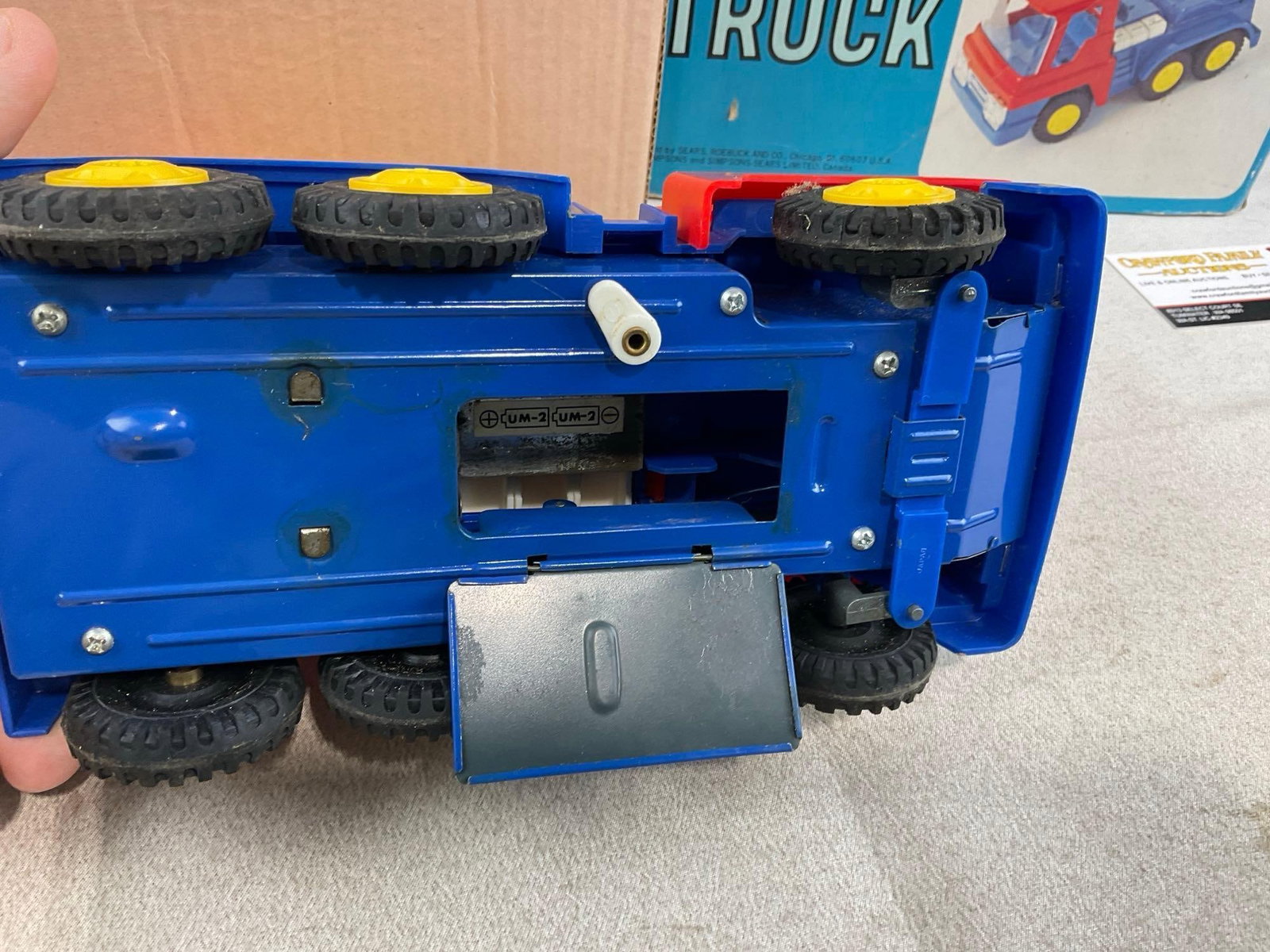 2x Sears Brix Blox Brick Sets, Construction Cement Truck, Learn While You Play Toy Truck Set - 12