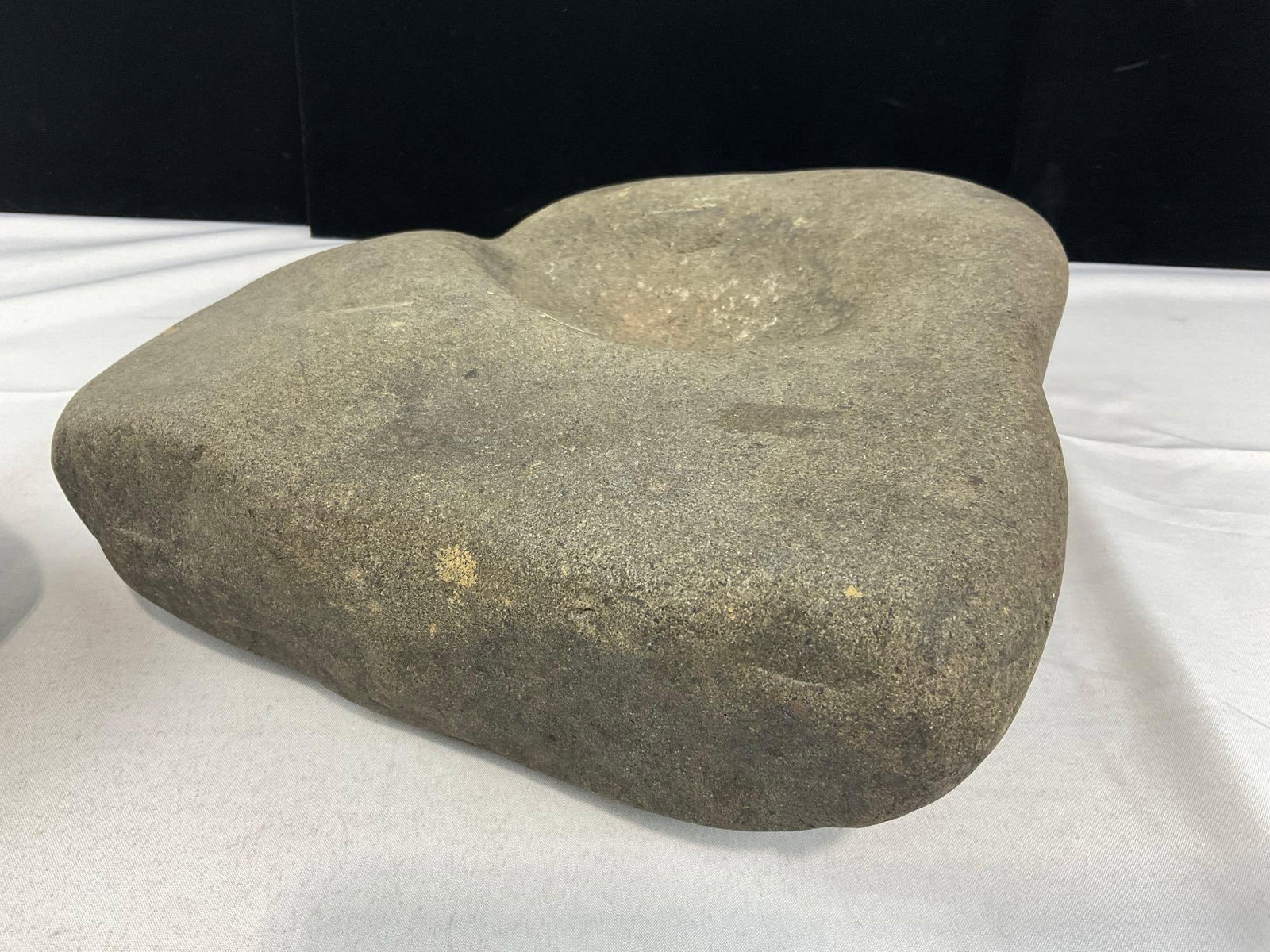 Primitive Mortar & Pestle, 27.5 lbs, 7h x 12w x 12d inches - 3