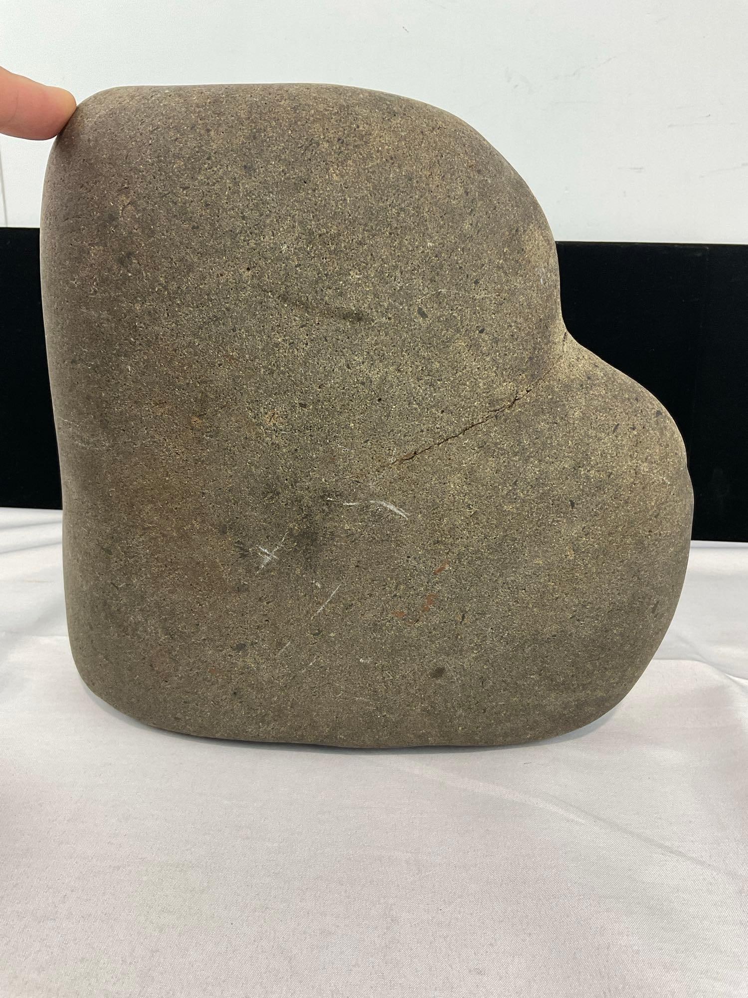Primitive Mortar & Pestle, 27.5 lbs, 7h x 12w x 12d inches - 4