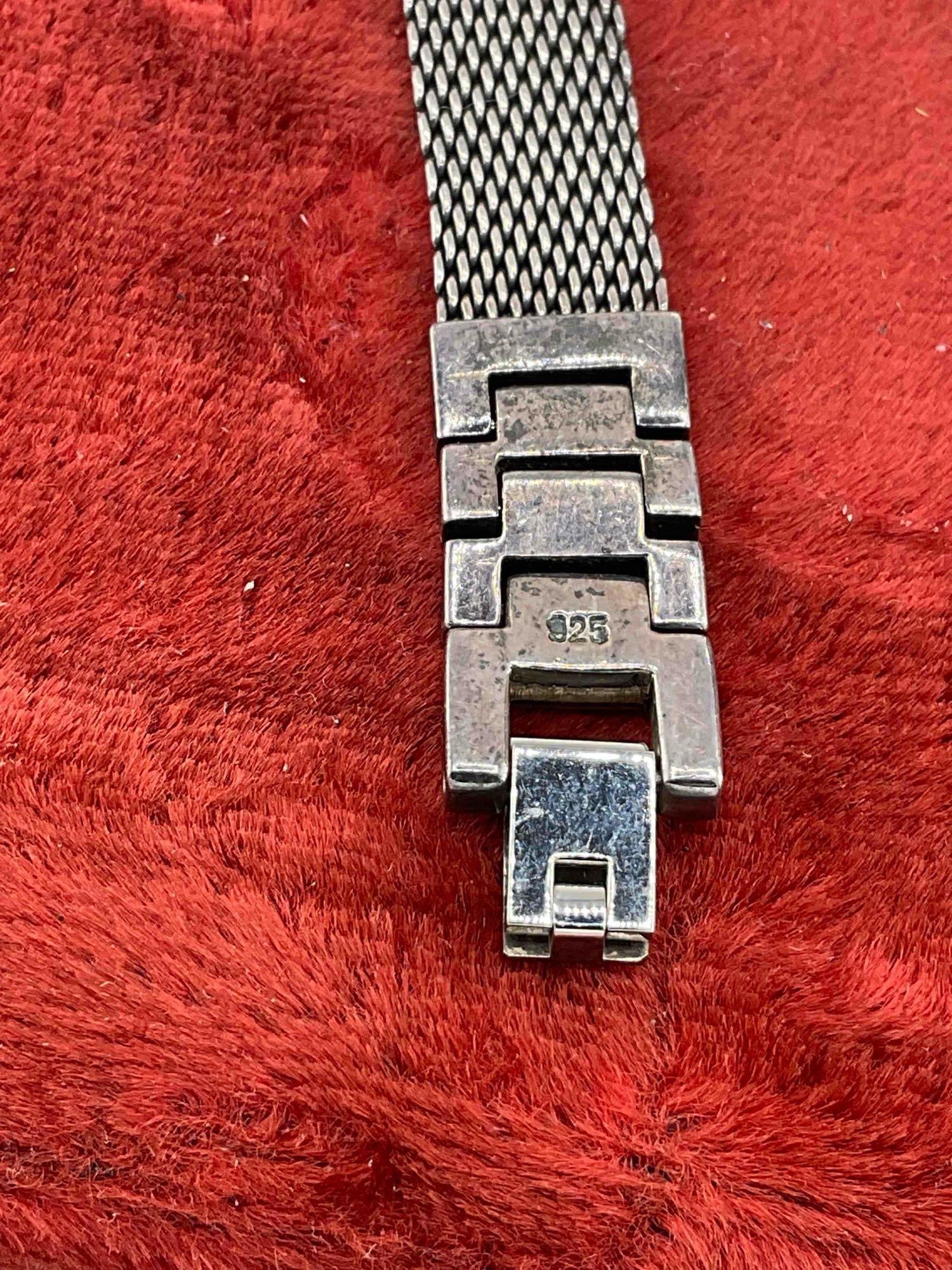 4 pcs Ladies' Watches, incl. Vintage Sterling Silver & Marcasite Judith Jack, 2x Brighton & 1x - 7