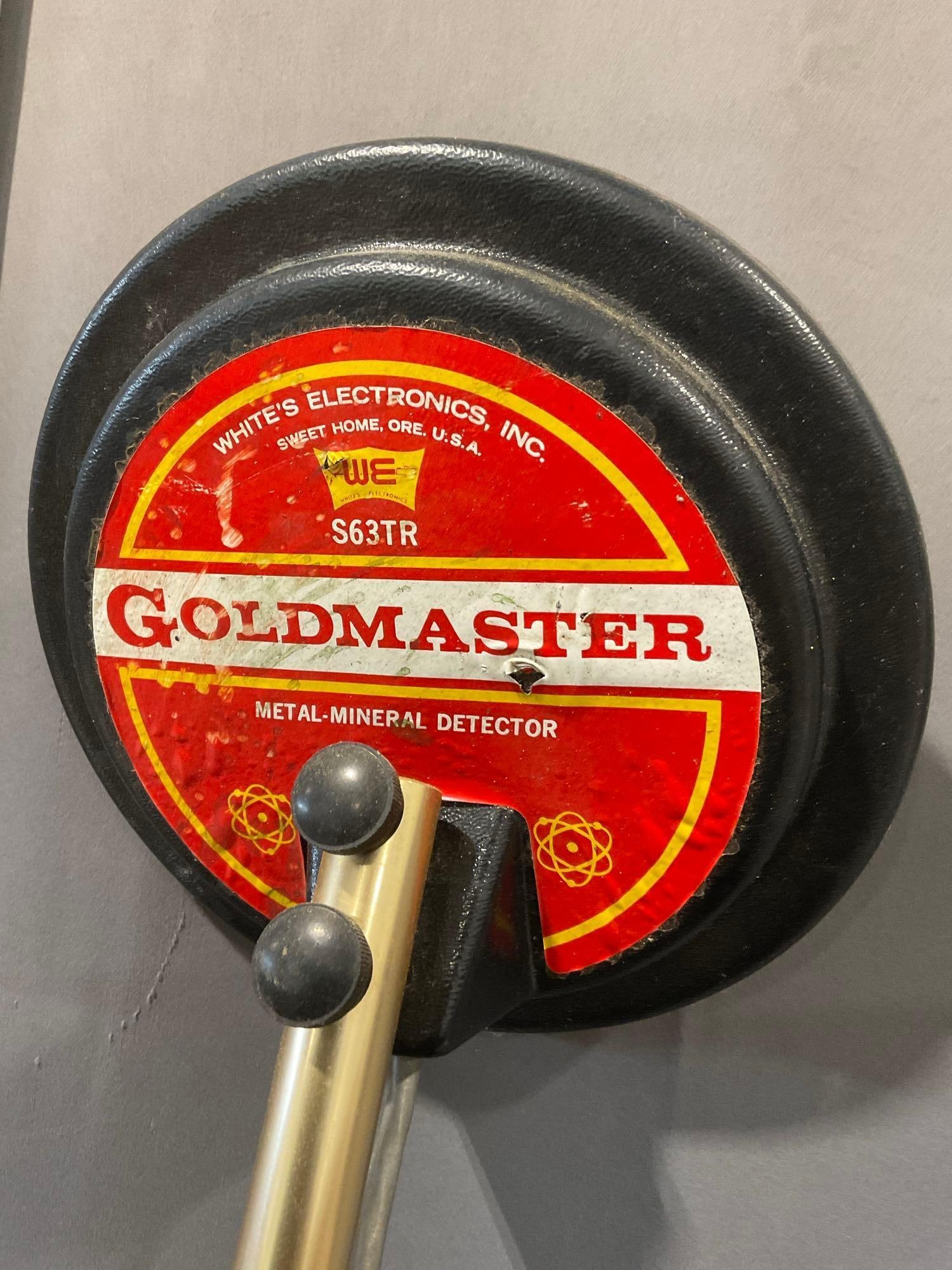 Whites Electronics Inc model S63TR Goldmaster Metal-Mineral Detector - 2
