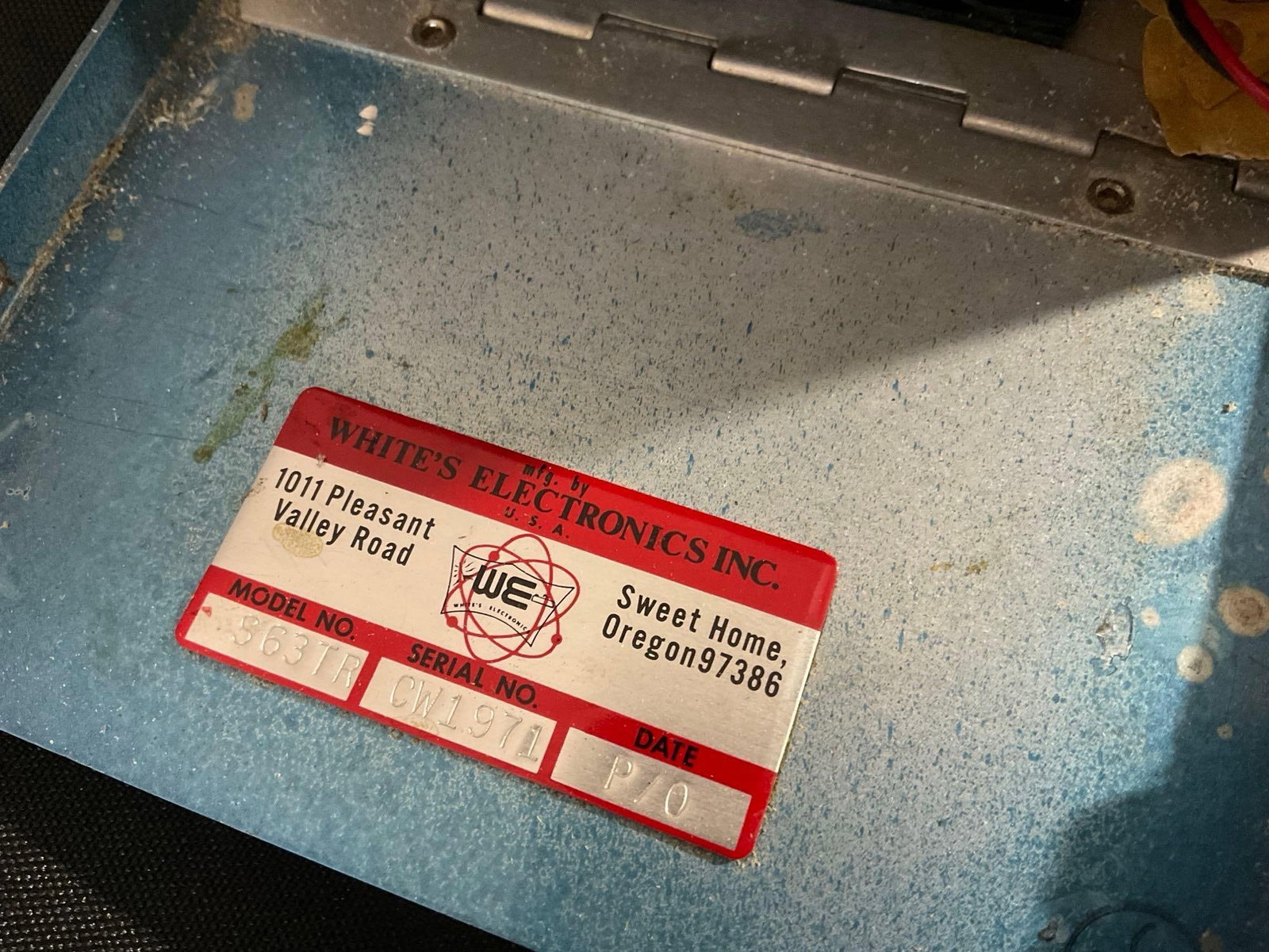 Whites Electronics Inc model S63TR Goldmaster Metal-Mineral Detector - 6